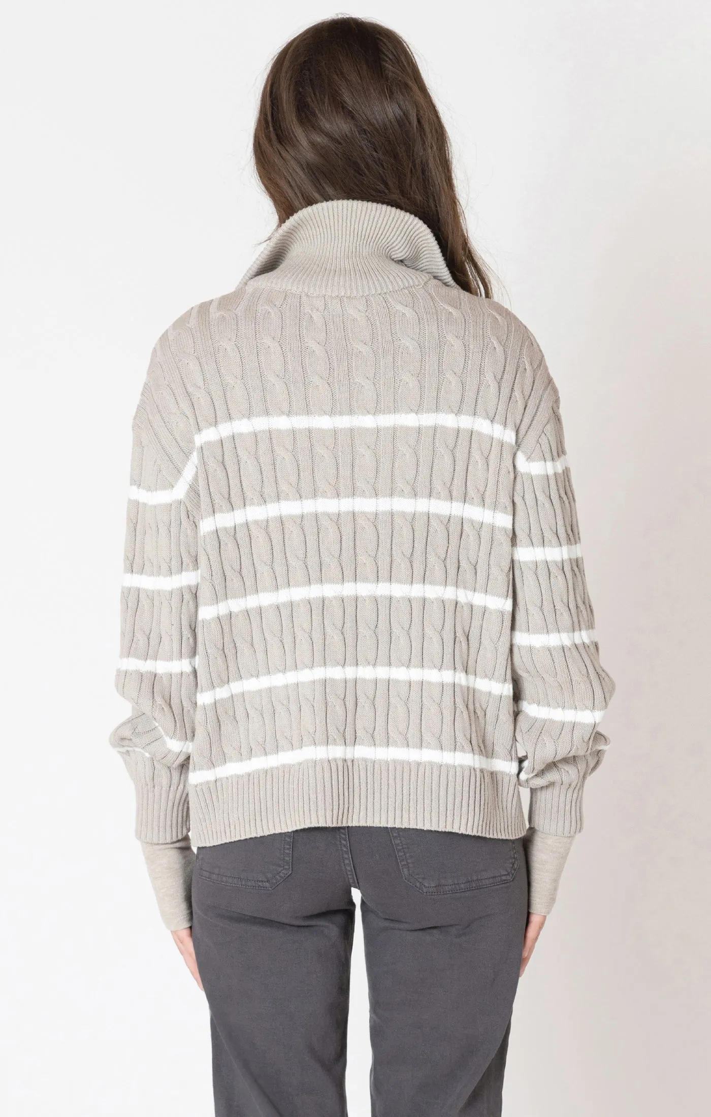 Norah Half Zip Knit- Dex sold by Uforia Muse product image thumbnail 2