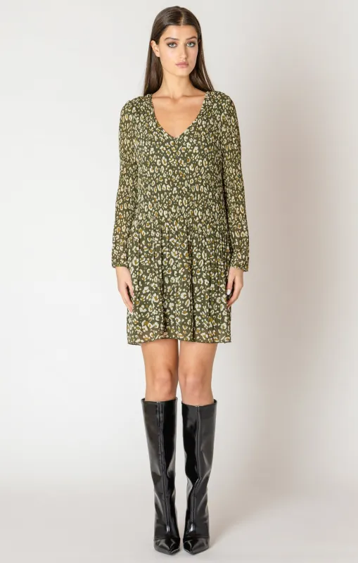 Animal Instinct Dress- Black Tape sold by Uforia Muse