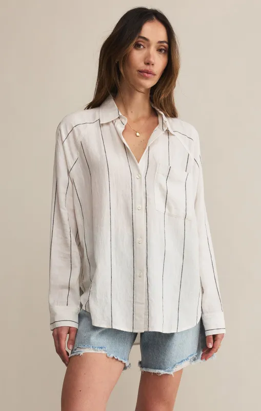 The Perfect Linen Top - Z Supply sold by Uforia Muse