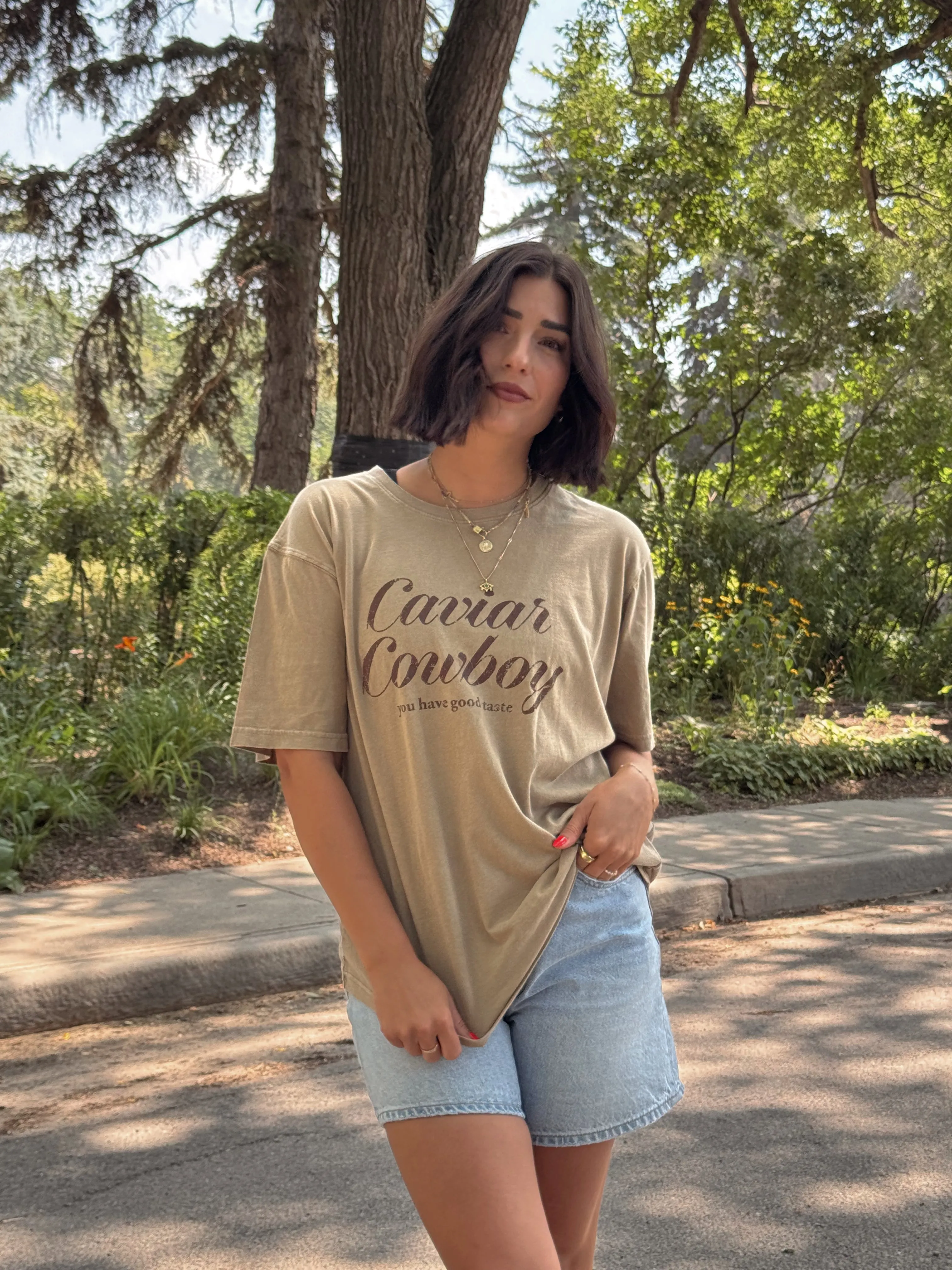 Cowboy Caviar Tee- Shop Teach sold by Uforia Muse