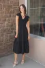 Flutter Sleeve Midi Dress - 2 colours sold by Uforia Muse