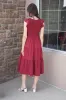 Flutter Sleeve Midi Dress - 2 colours sold by Uforia Muse