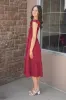 Flutter Sleeve Midi Dress - 2 colours sold by Uforia Muse