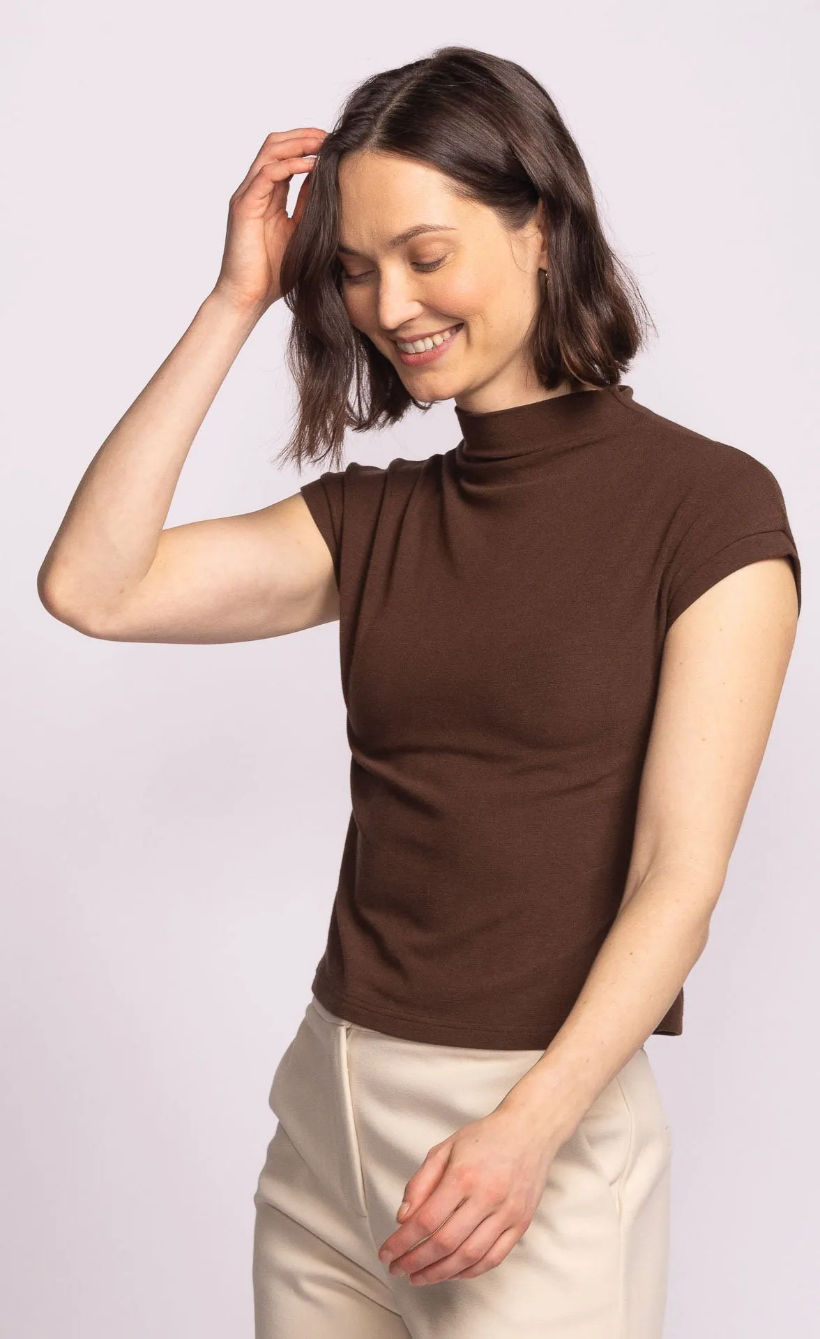 Niccolas Top-Pink Martini sold by Uforia Muse product image thumbnail 3