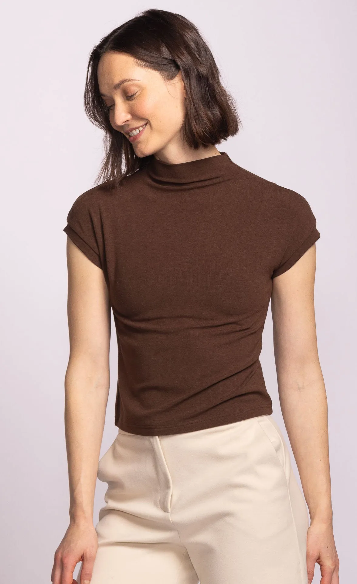 Niccolas Top-Pink Martini sold by Uforia Muse product image thumbnail 4