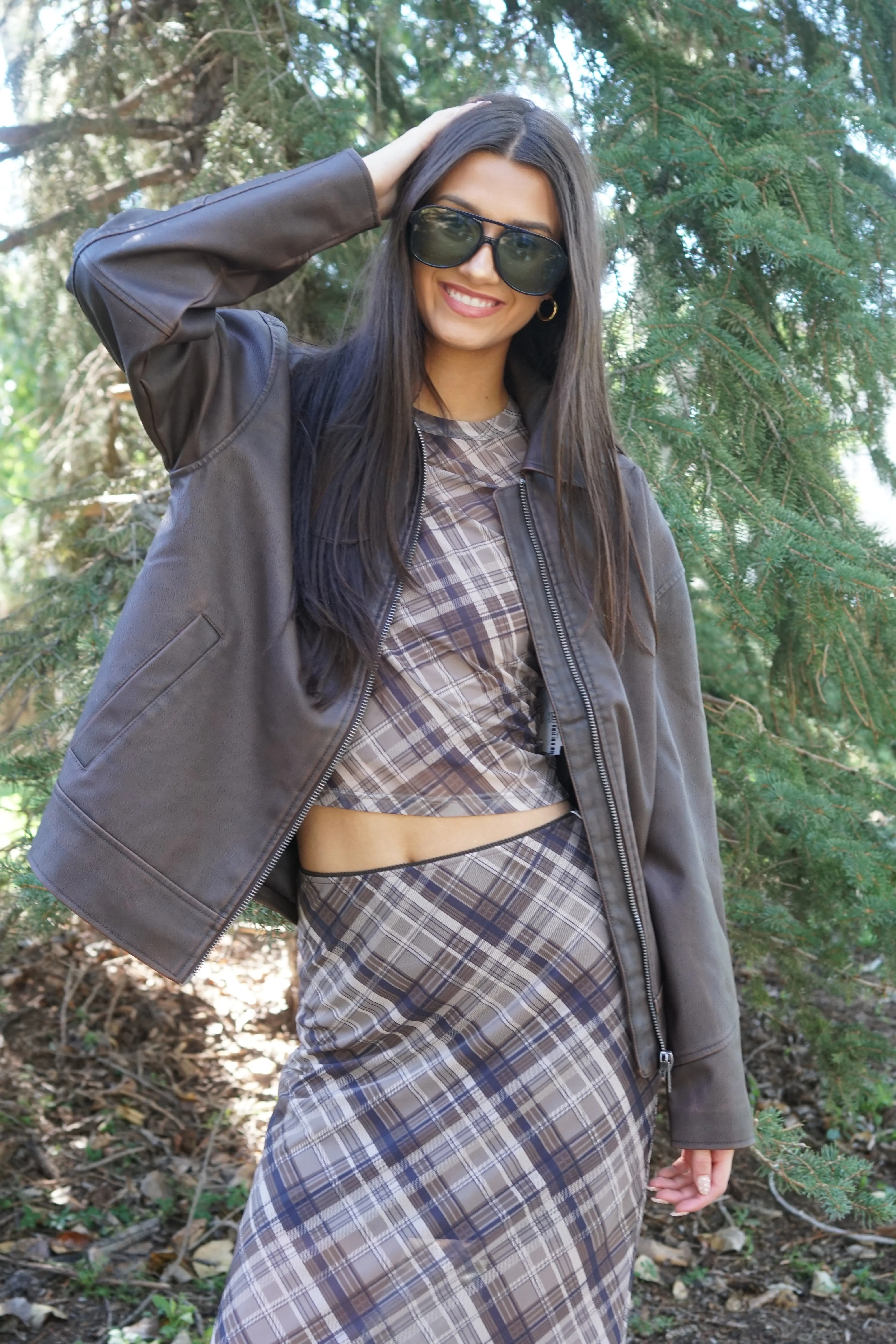 Audrey Vegan Jacket- Gentle Fawn sold by Uforia Muse product image thumbnail 3