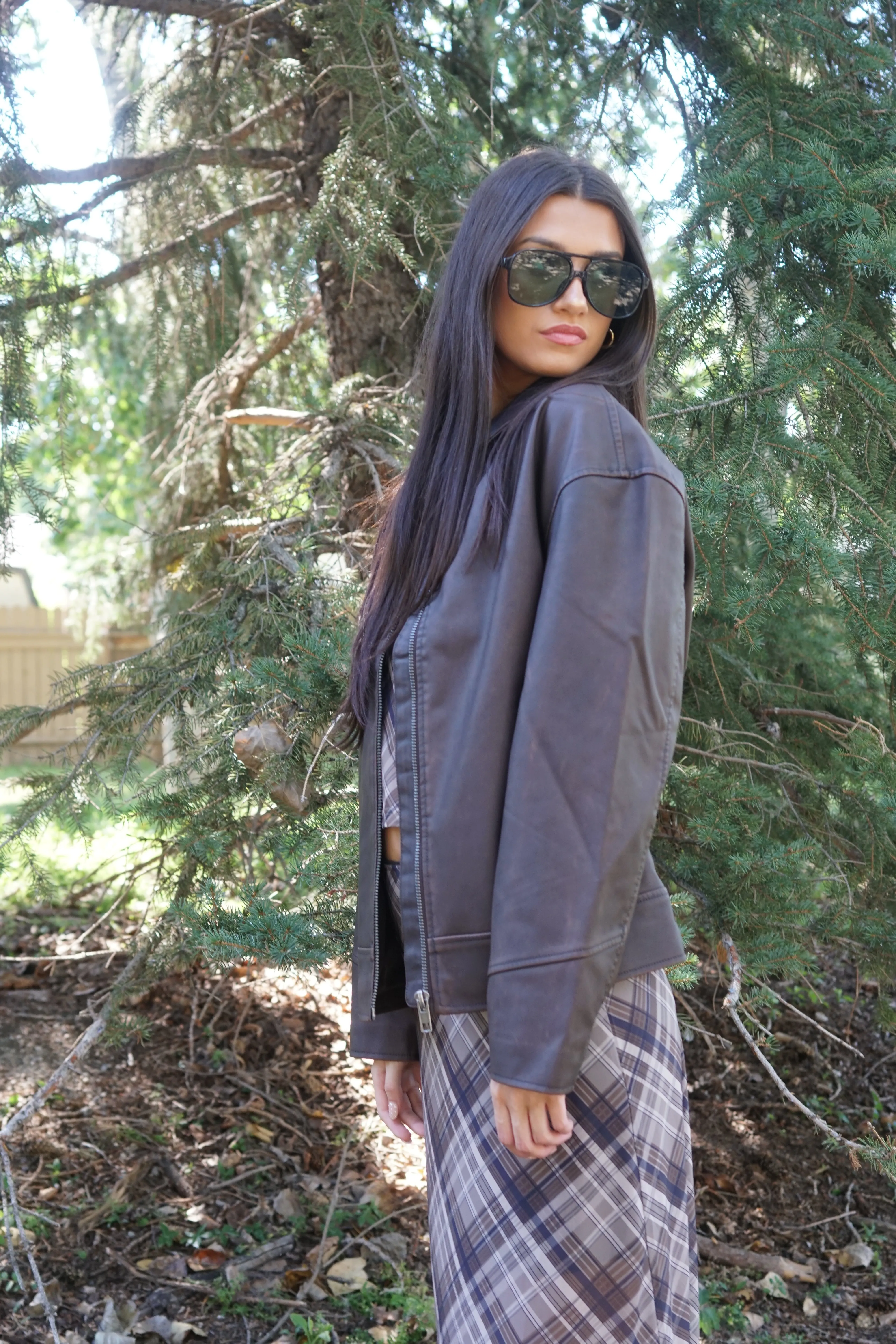 Audrey Vegan Jacket- Gentle Fawn sold by Uforia Muse product image thumbnail 2