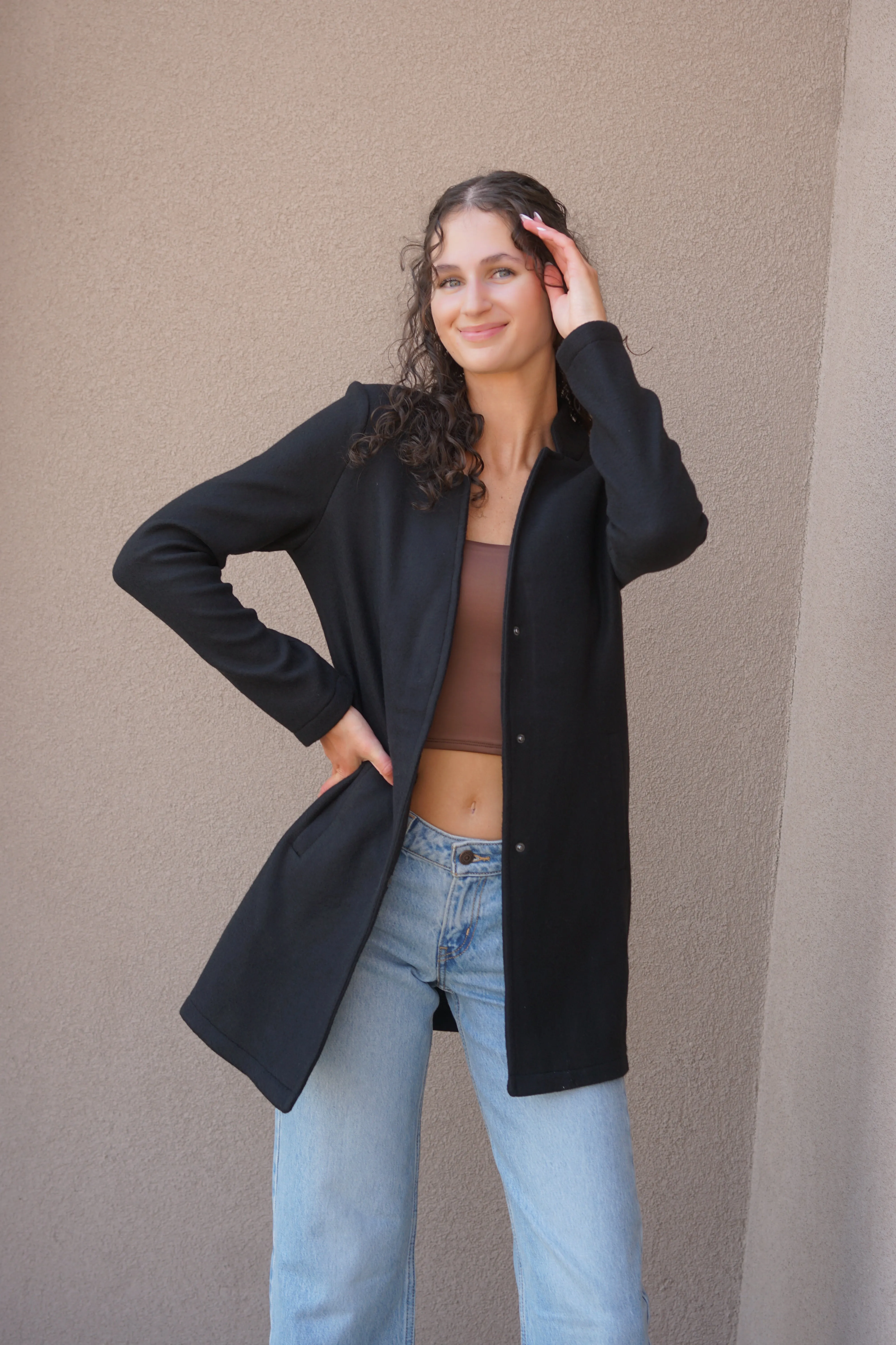 Black Katrine Blazer Jacket-Vero Moda sold by Uforia Muse