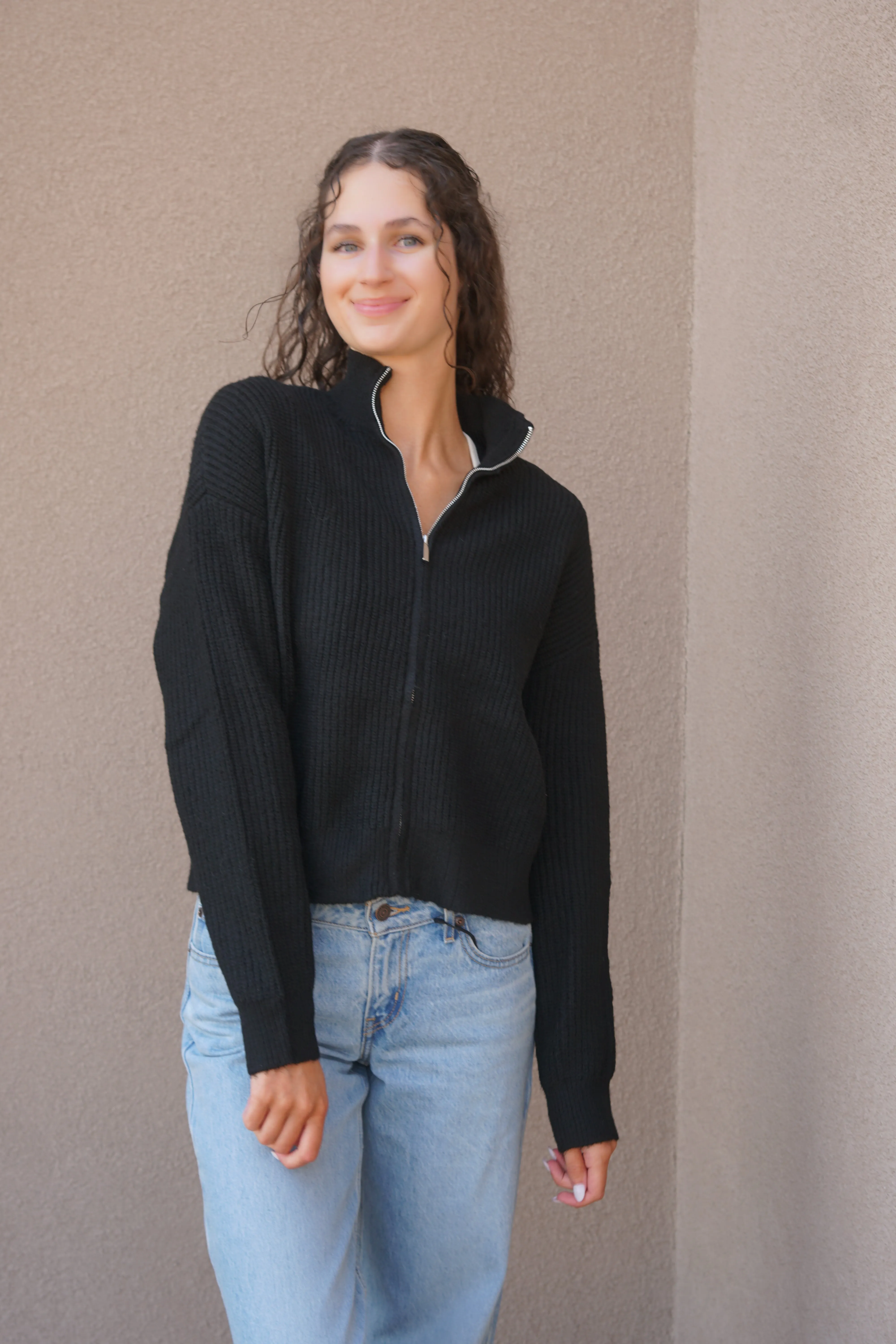 Ilma Mockneck Cardi- Rd Style sold by Uforia Muse product image thumbnail 3