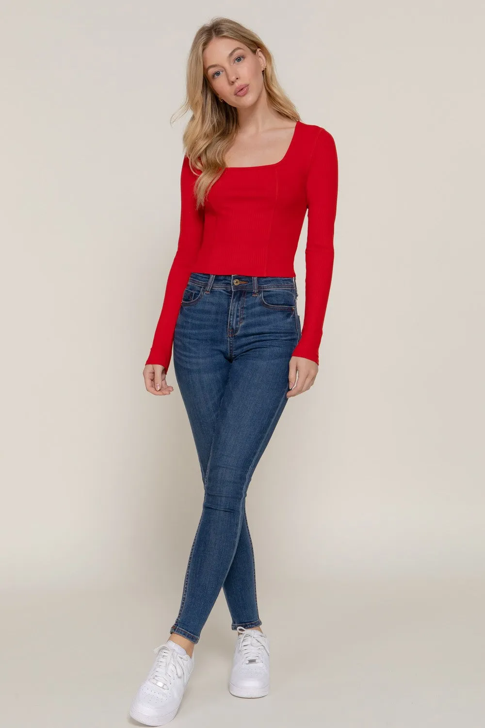 Chili Long Sleeve Top sold by Uforia Muse product image thumbnail 2