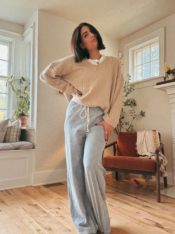 Pinstripe Pant- Shop Teach sold by Uforia Muse