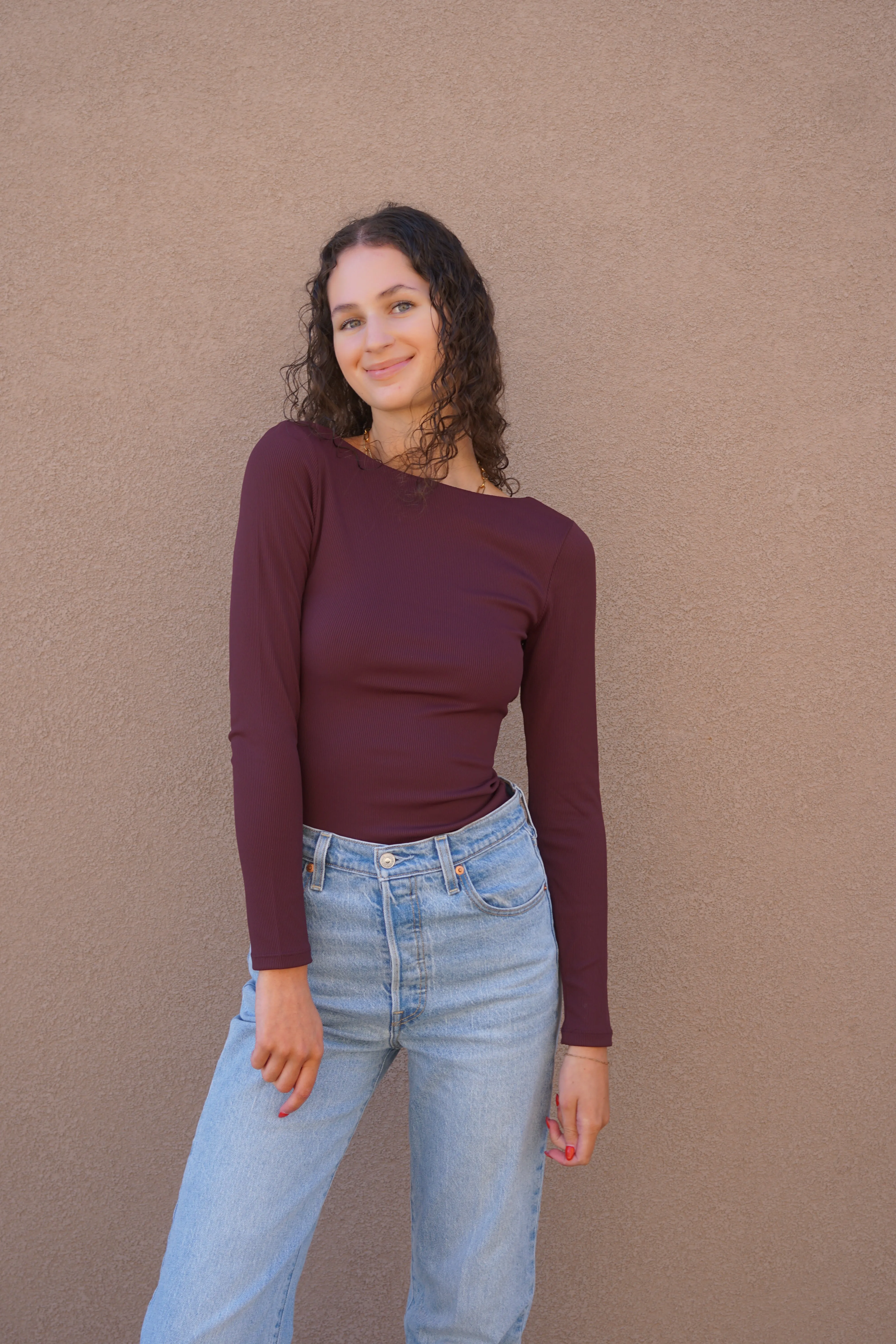 Briva Top-Prune-Second Skin-Rd Style sold by Uforia Muse product image thumbnail 4