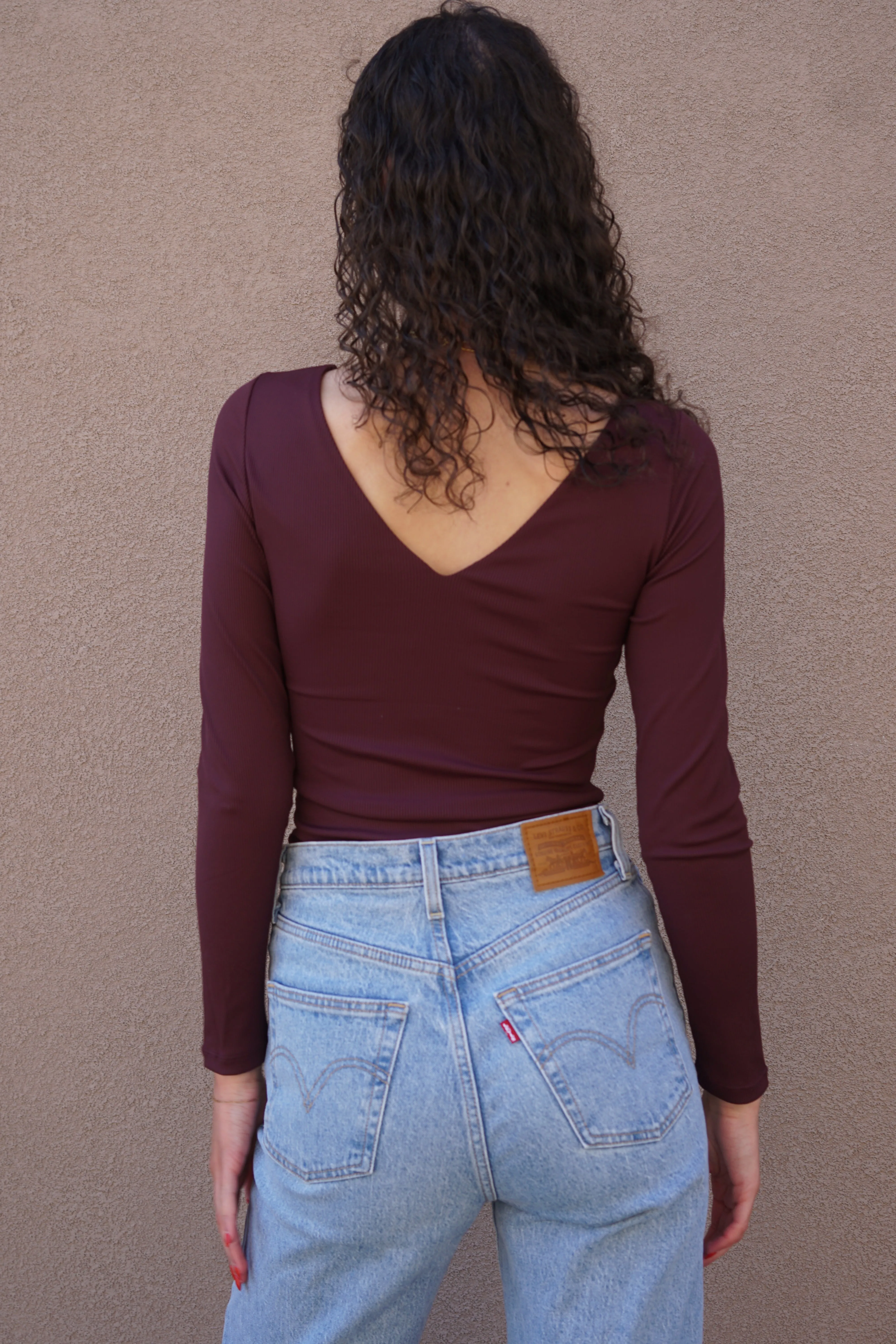 Briva Top-Prune-Second Skin-Rd Style sold by Uforia Muse product image thumbnail 2