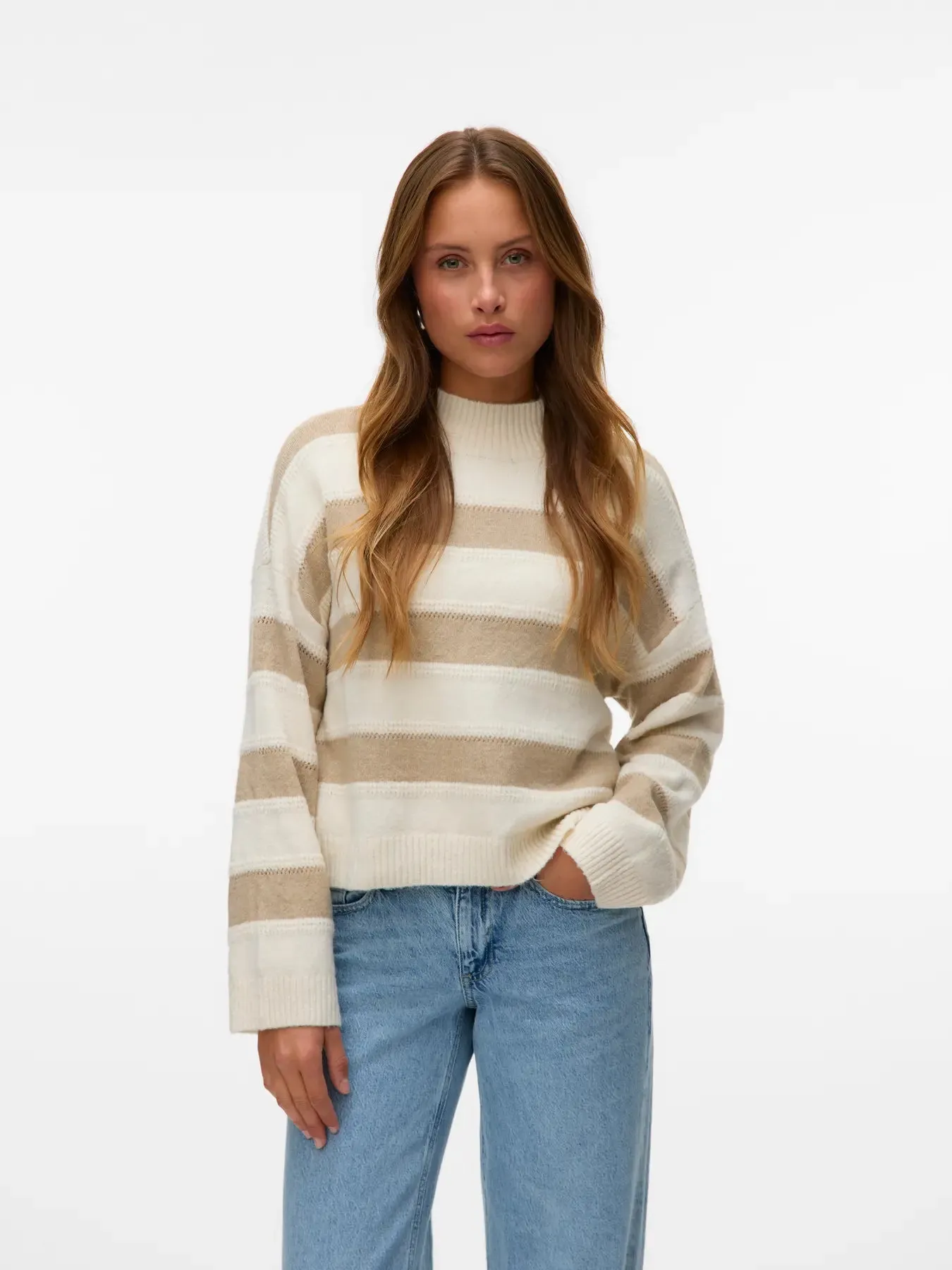 Inez Highneck Knit Pullover-Vero Moda sold by Uforia Muse product image thumbnail 5