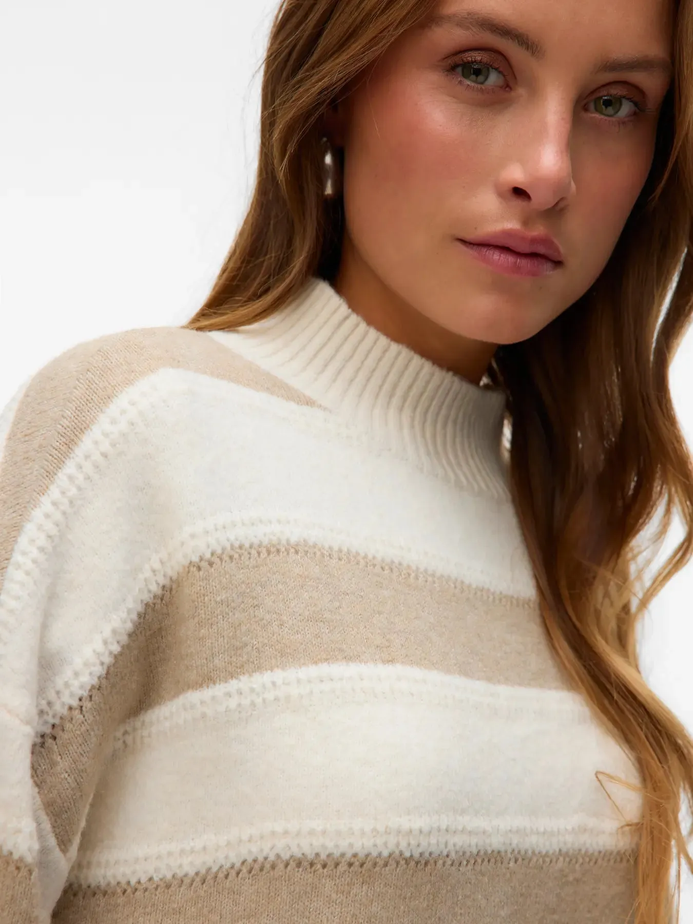 Inez Highneck Knit Pullover-Vero Moda sold by Uforia Muse product image thumbnail 3