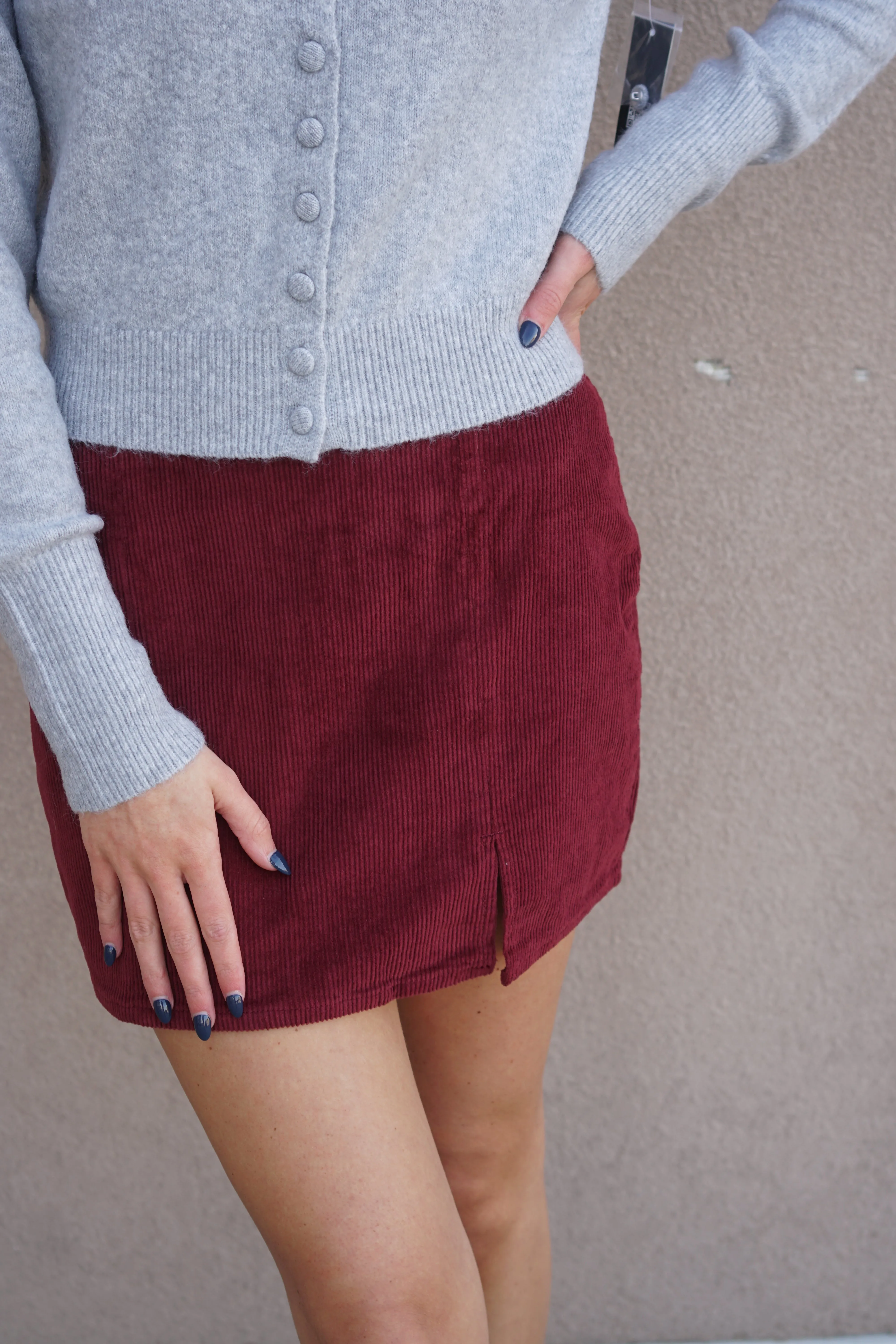 Global Cord Skirt-3 Colours- Only sold by Uforia Muse product image thumbnail 4