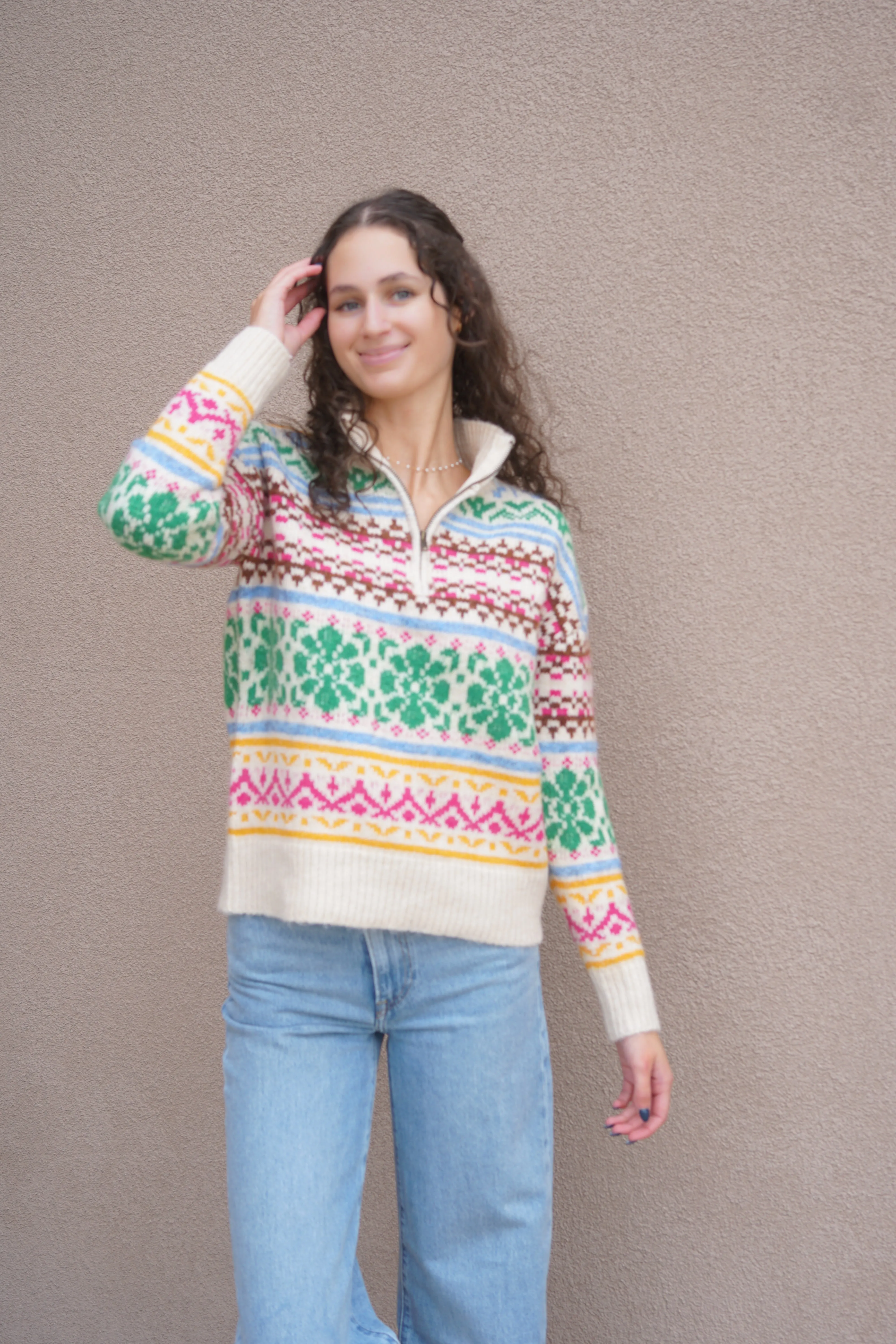 Urania Pullover-Rd Style sold by Uforia Muse