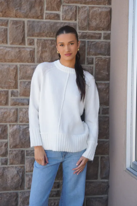 Ariadne White Crew- Rd Style sold by Uforia Muse