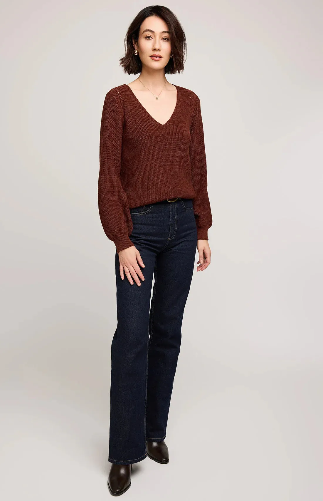 Hailey Sweater- Gentle Fawn sold by Uforia Muse
