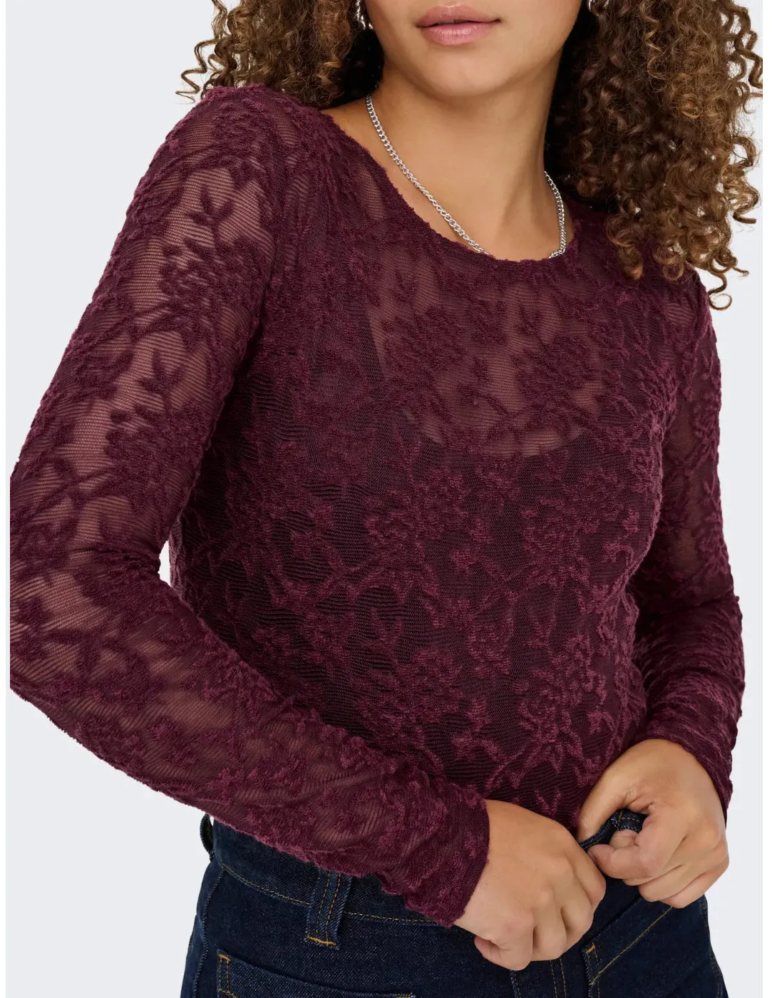 Blaise Lace Top-2 colours- Only sold by Uforia Muse product image thumbnail 2