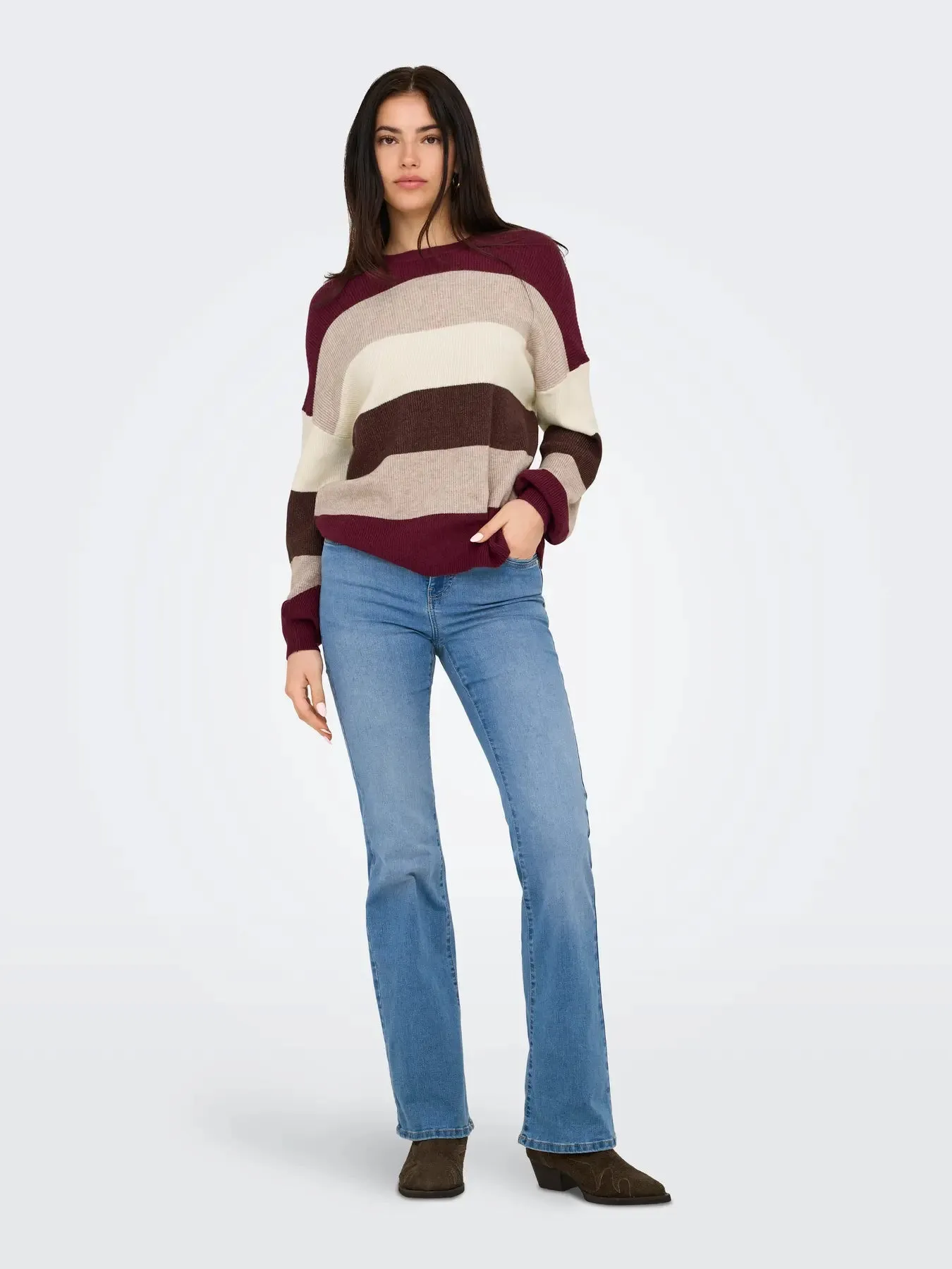 Atia Pullover-Cab Stripe-Only sold by Uforia Muse product image thumbnail 5