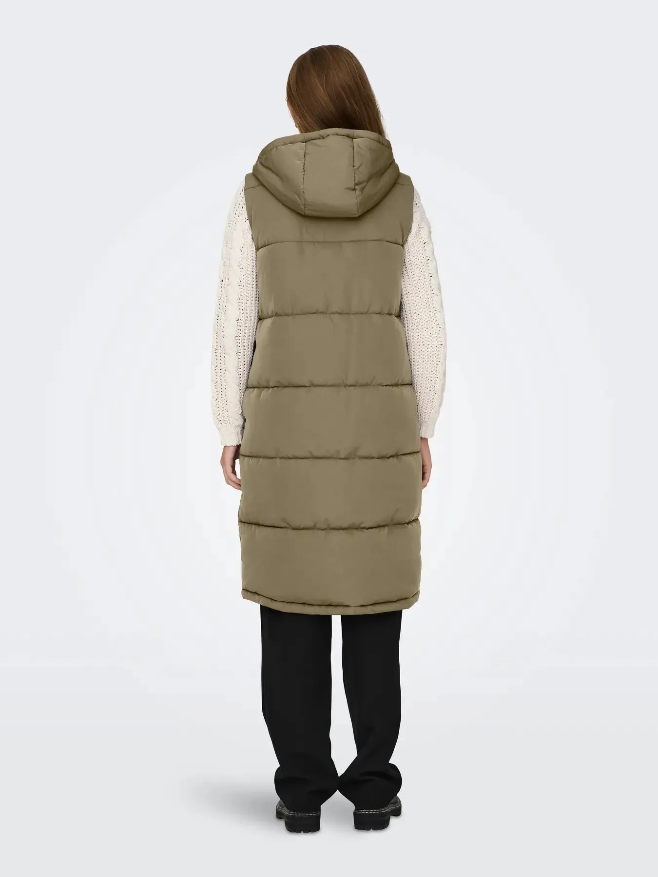 Alina Long Puff Vest- Only sold by Uforia Muse product image thumbnail 2