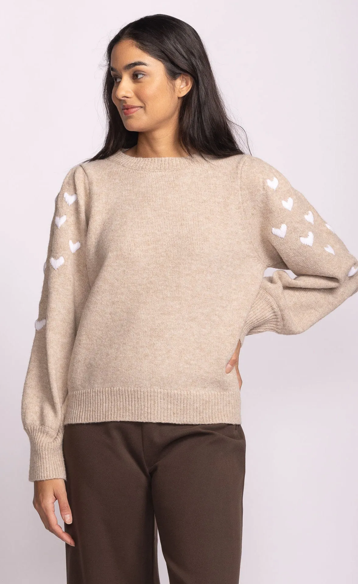 Revello Sweater- Pink Martini sold by Uforia Muse product image thumbnail 3