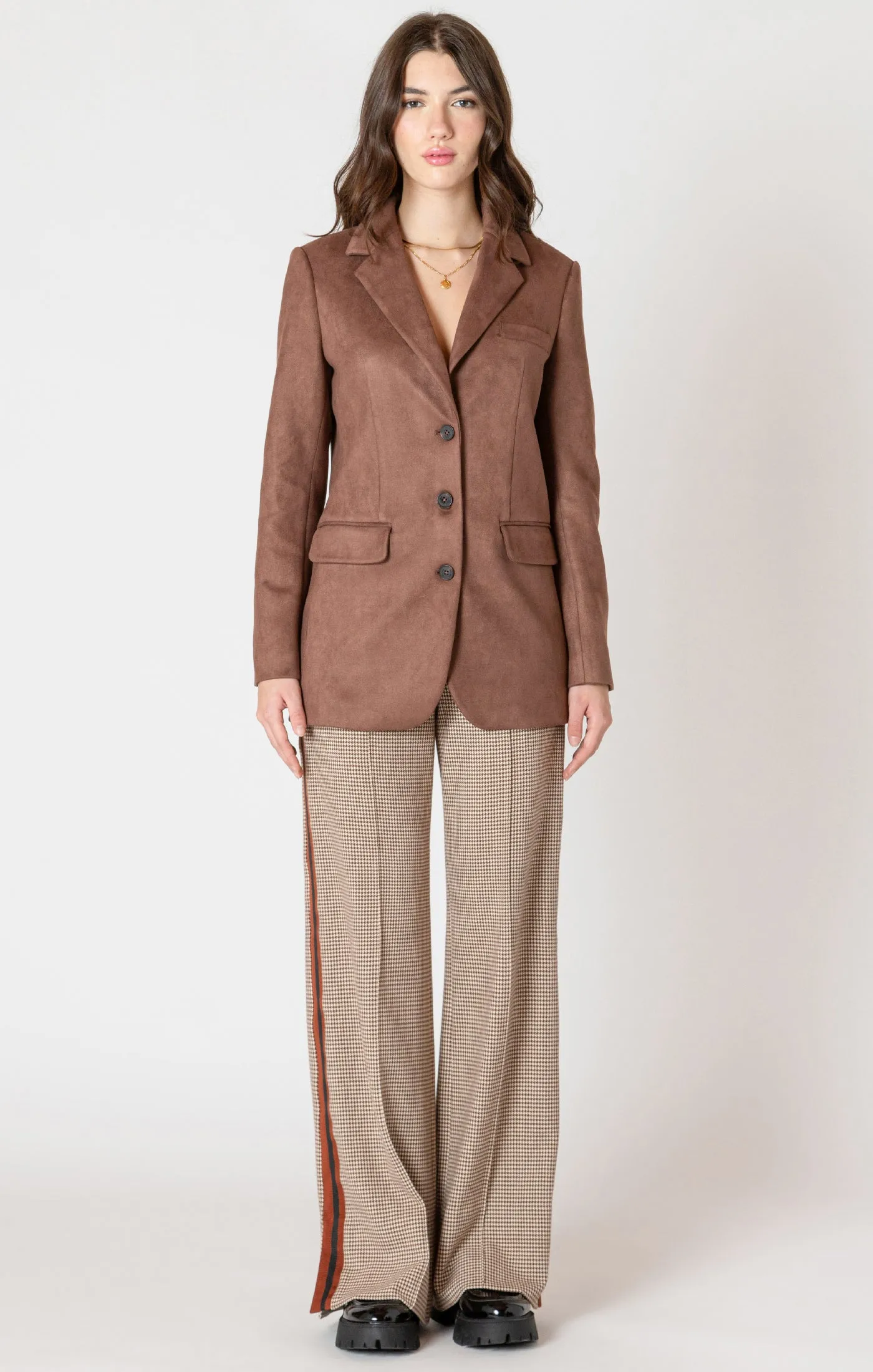 Cambridge Blazer- Black Tape sold by Uforia Muse product image thumbnail 3