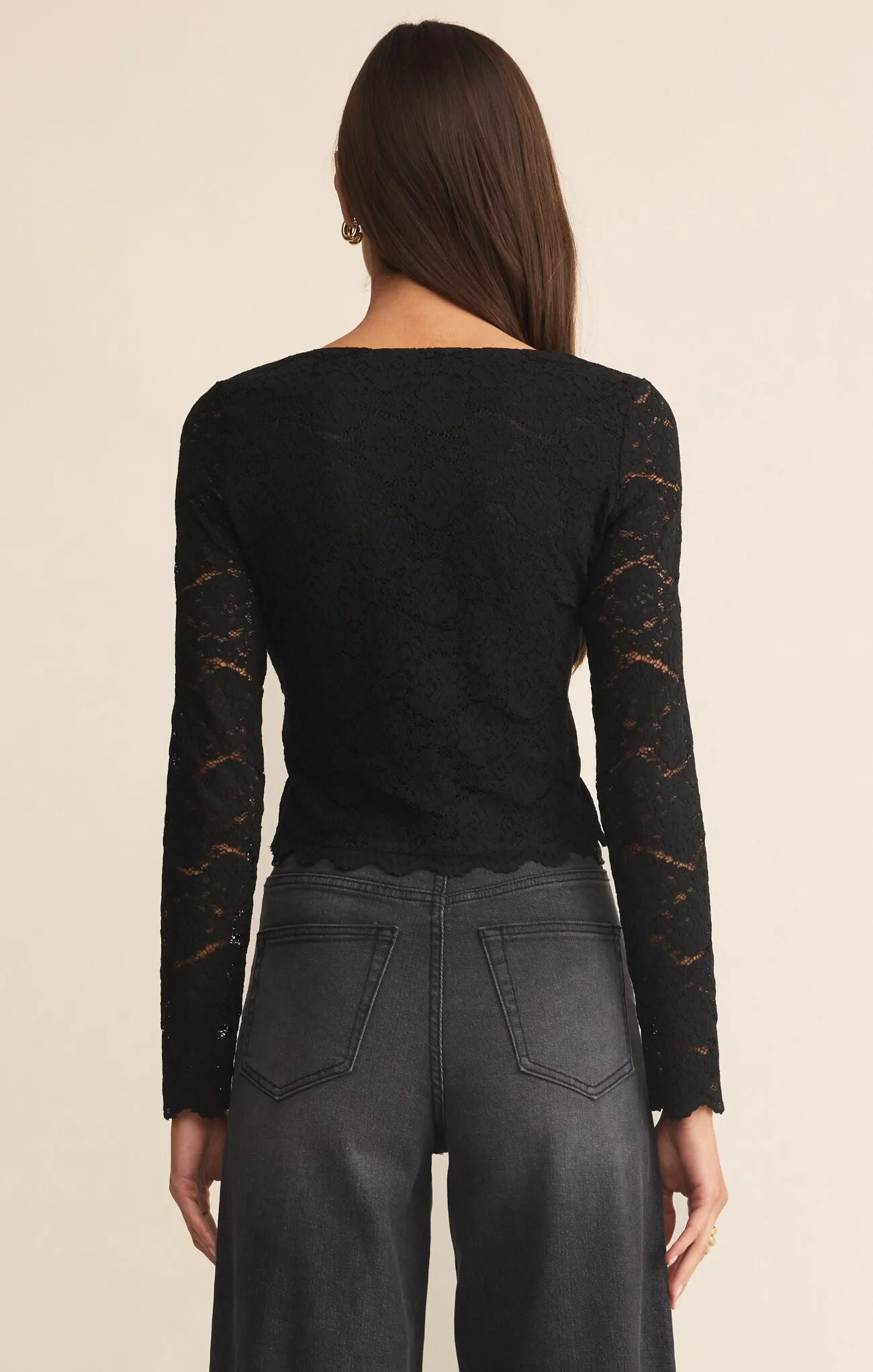 Aurora Lace Top- Z Supply sold by Uforia Muse product image thumbnail 2