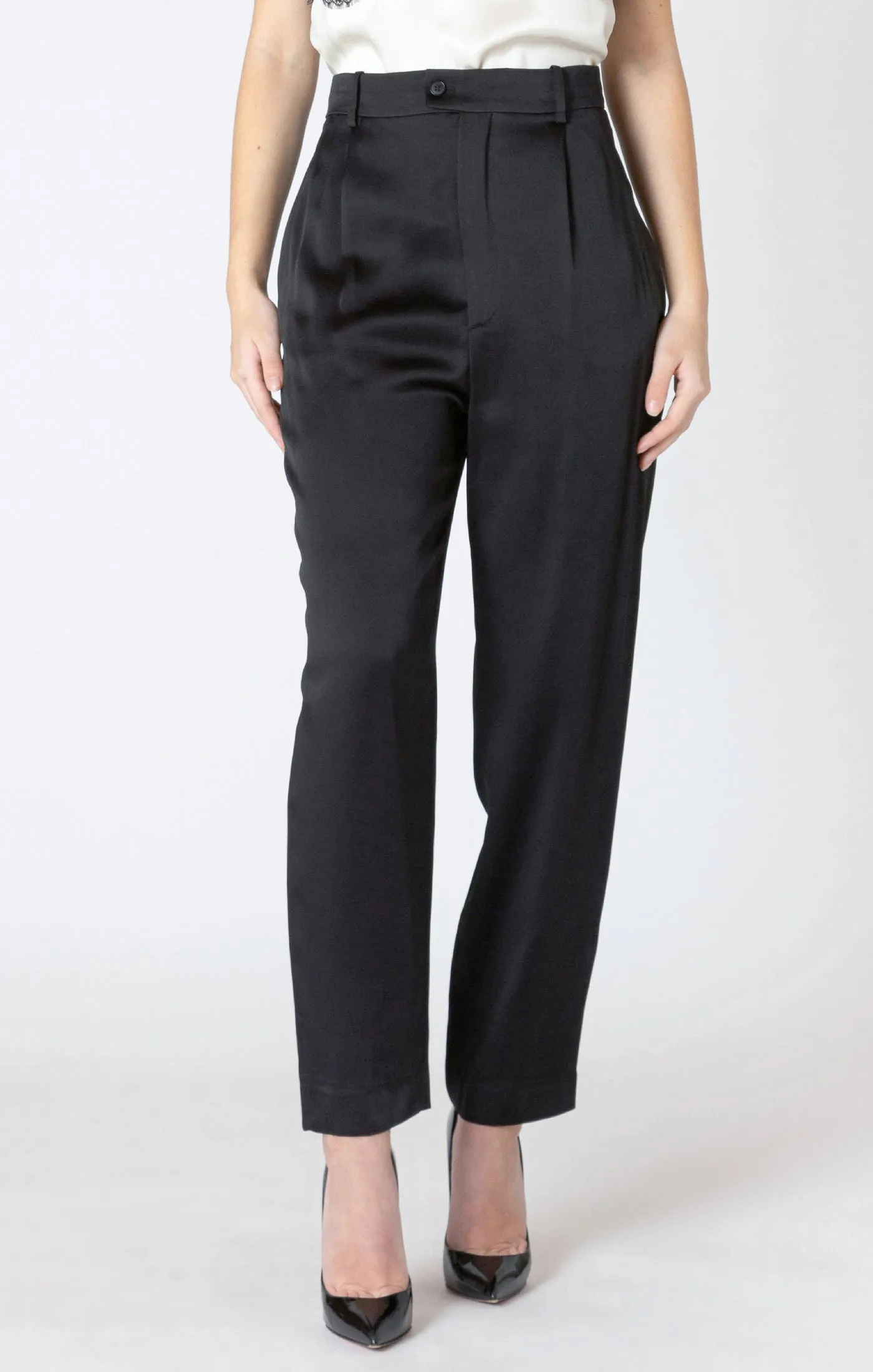 Satin Trouser- Dex sold by Uforia Muse product image thumbnail 5
