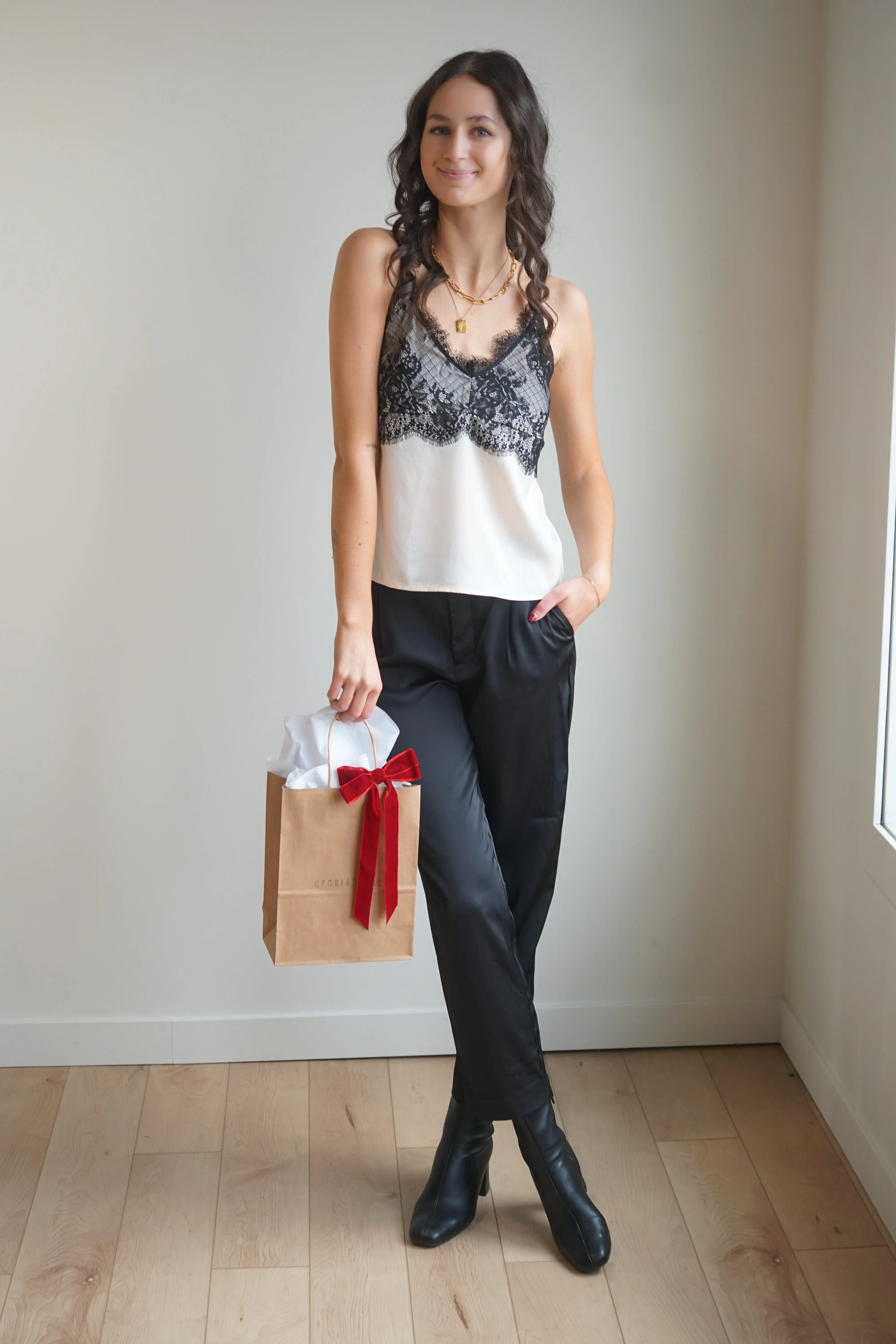 Serena Lace Camisole- Dex sold by Uforia Muse product image thumbnail 4