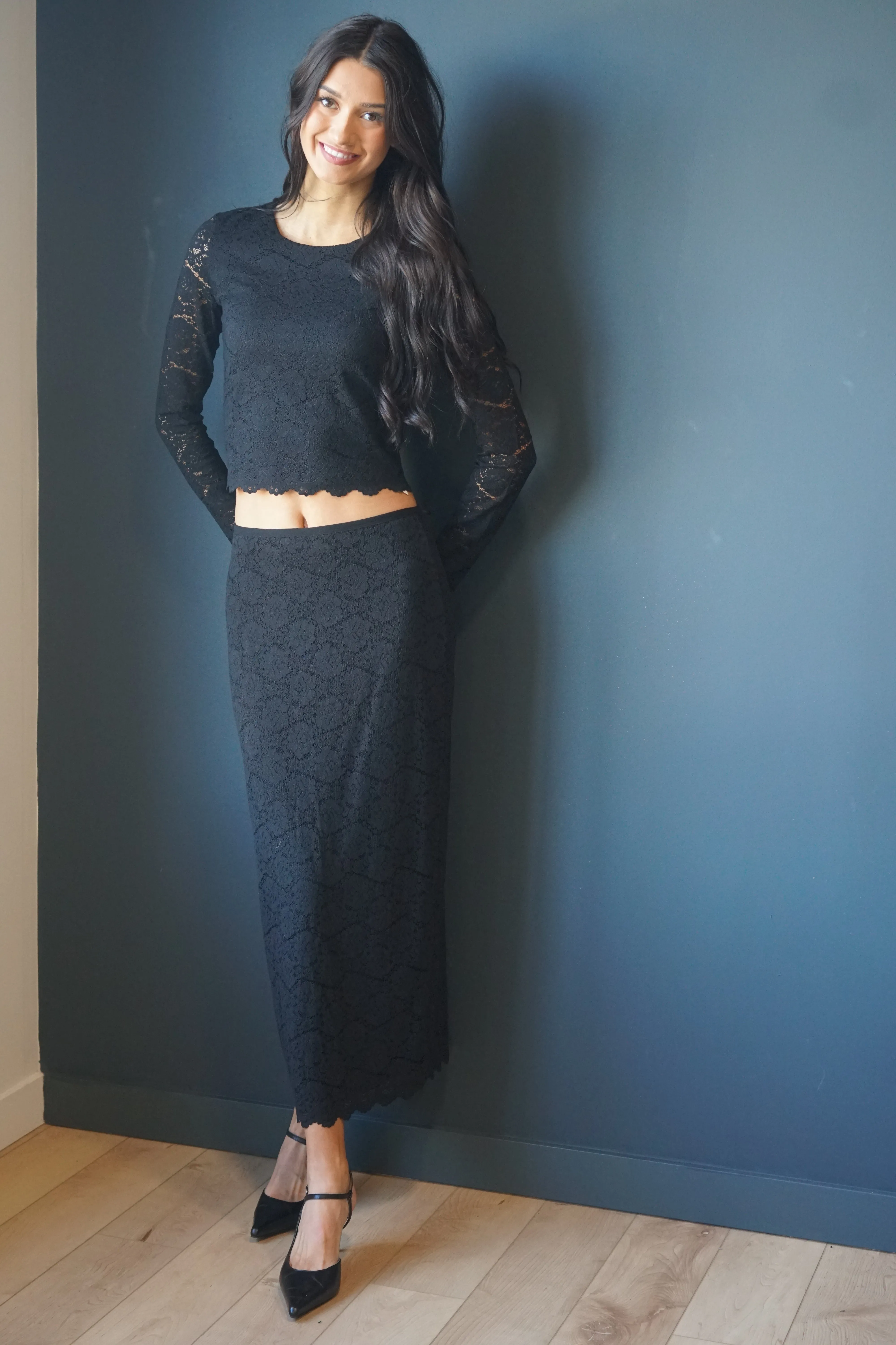 Via Midi Skirt- Z Supply sold by Uforia Muse product image thumbnail 3