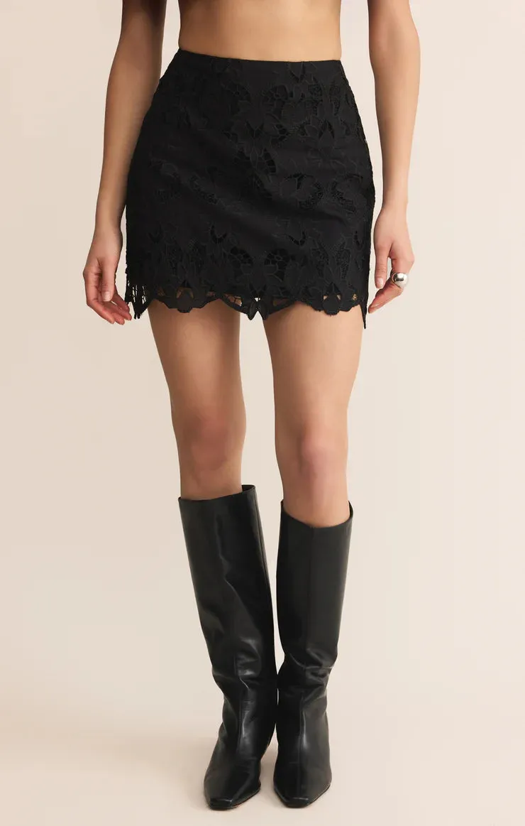 Siren Lace Mini Skirt-Z Supply sold by Uforia Muse product image thumbnail 5