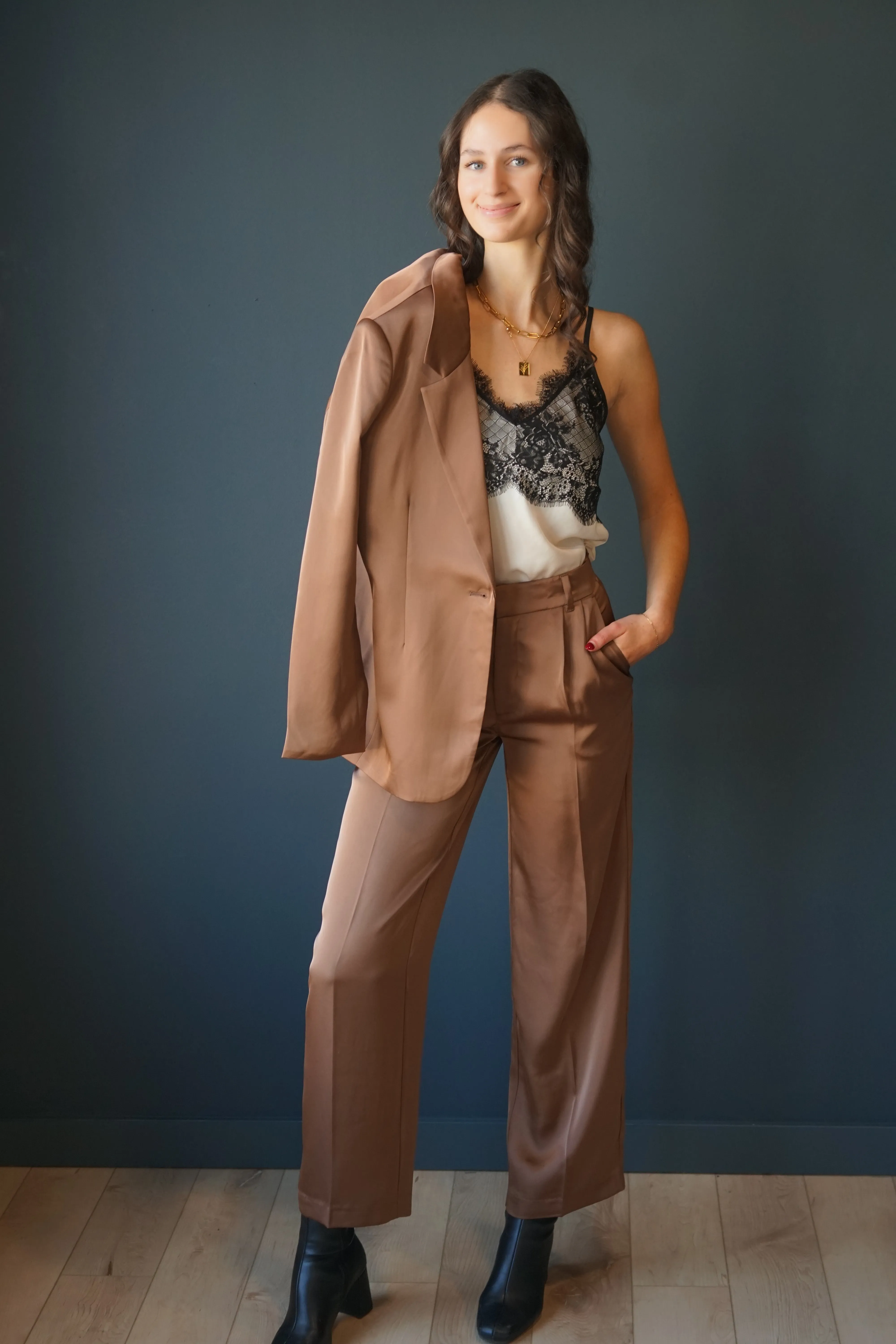 Dione Blazer- Gentle Fawn sold by Uforia Muse product image thumbnail 2