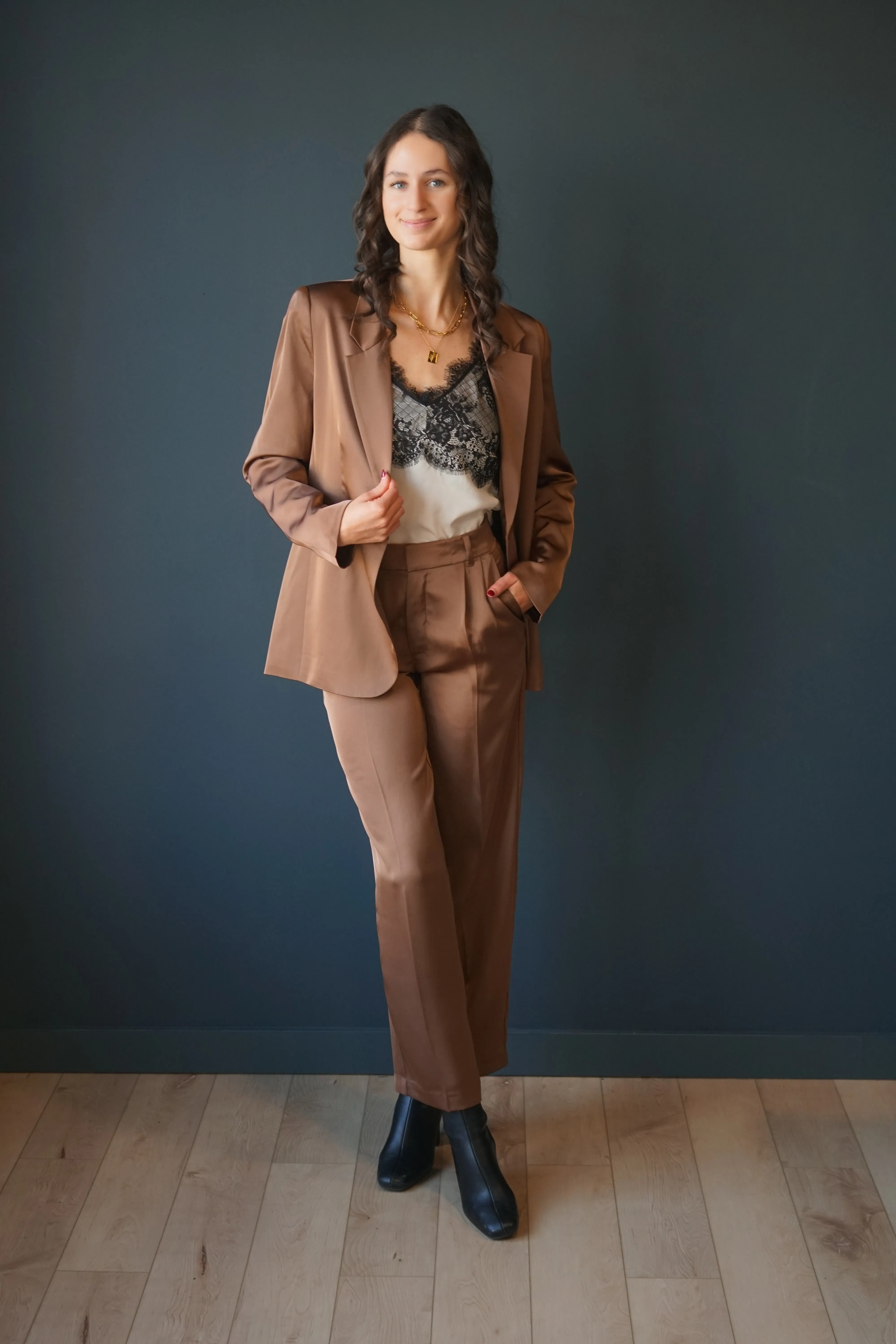 Dione Blazer- Gentle Fawn sold by Uforia Muse product image thumbnail 5