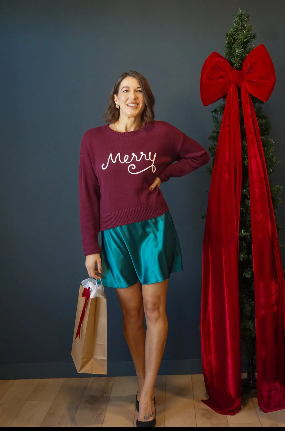 Emerald Mini Skirt sold by Uforia Muse