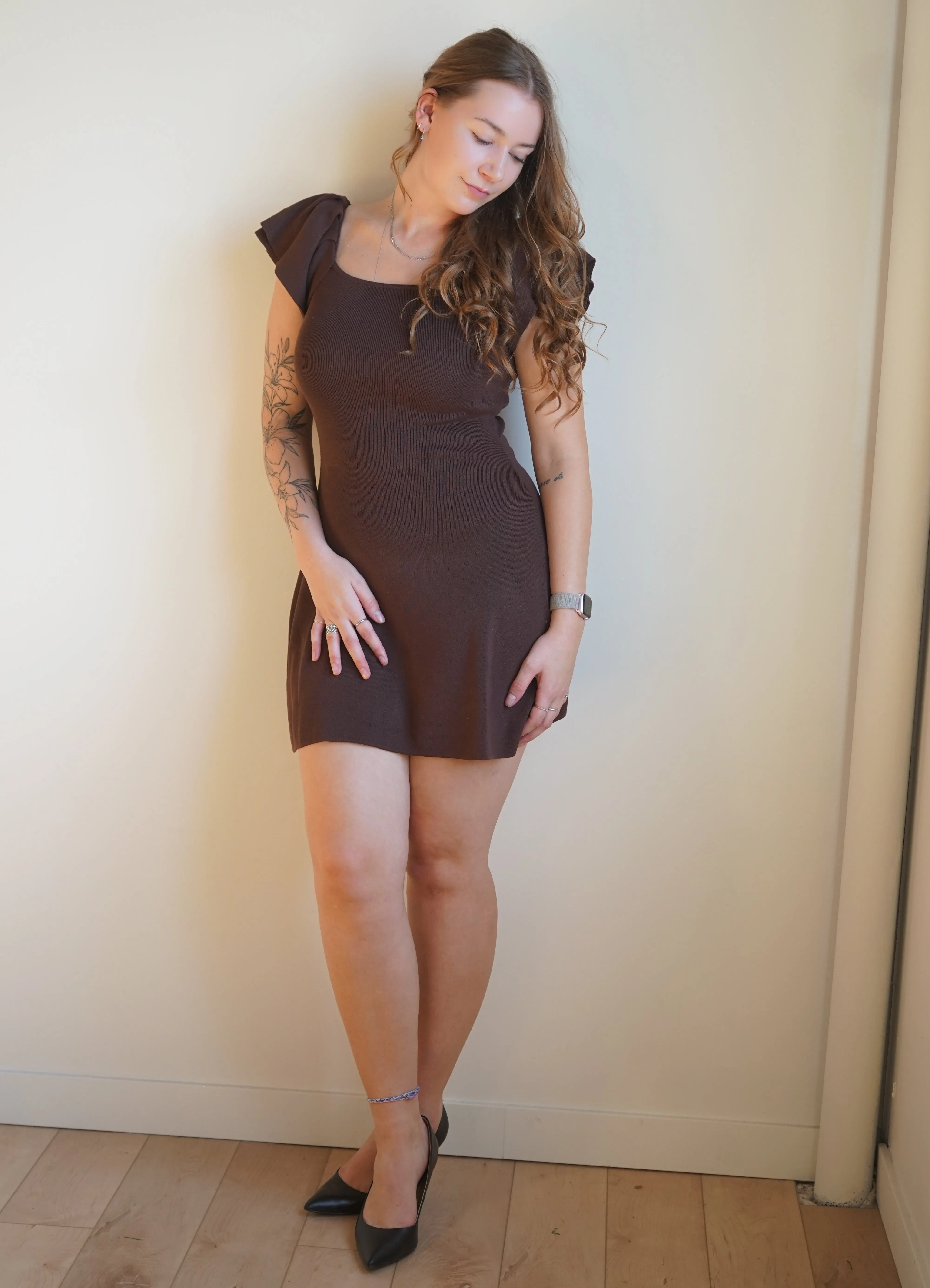 Krissie Knit Dress sold by Uforia Muse product image thumbnail 3