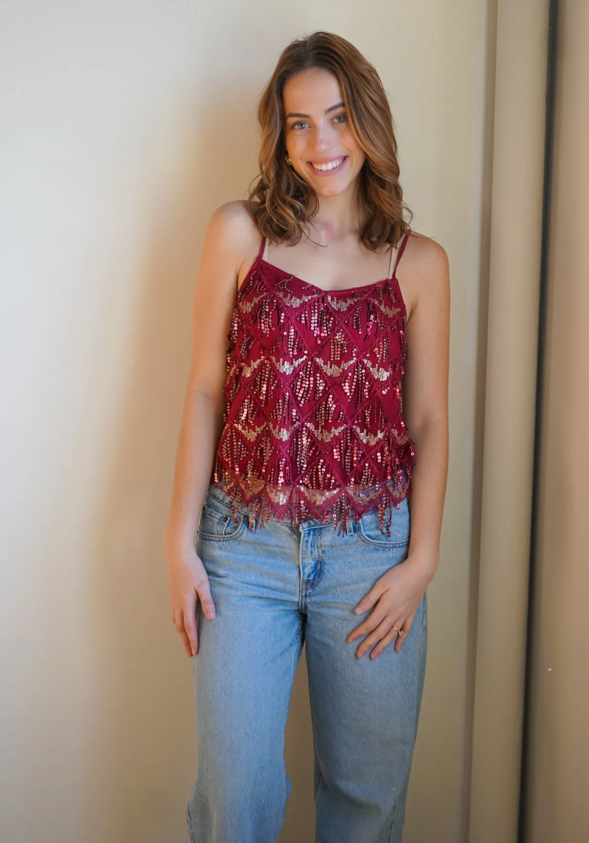 Sparkle Cami sold by Uforia Muse product image thumbnail 3