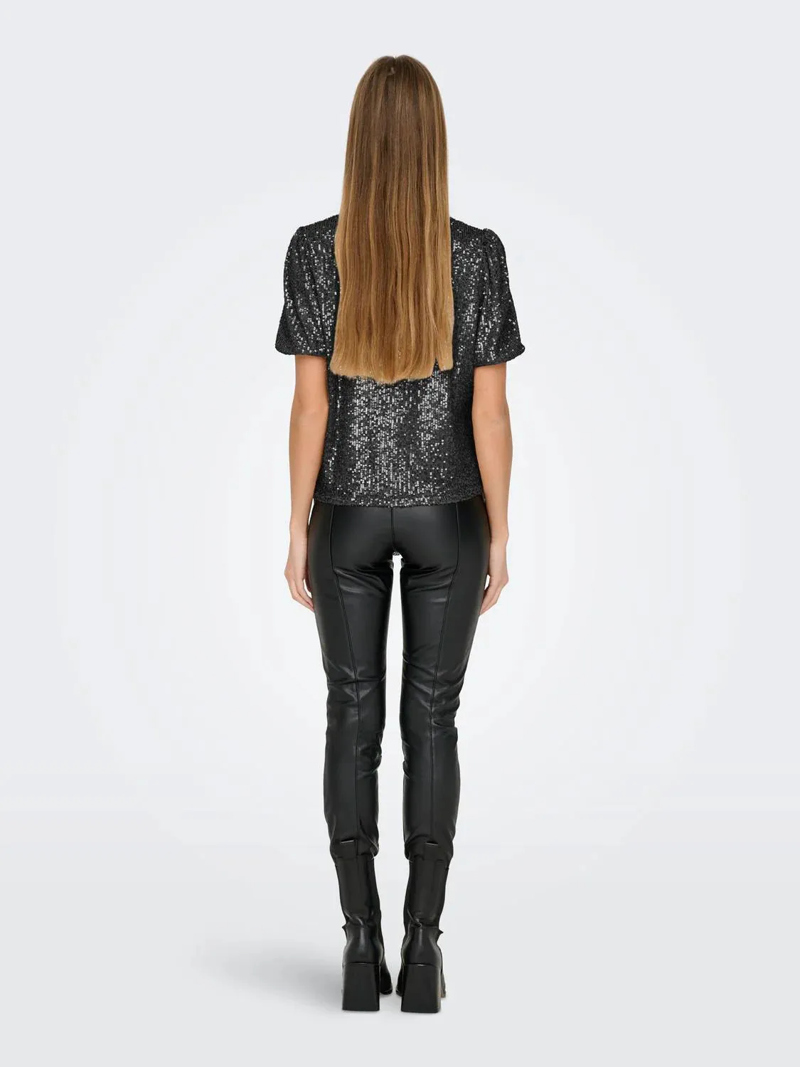 Lana Sequin Top-Blk-Only sold by Uforia Muse product image thumbnail 2