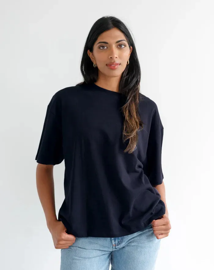 Boxy Tee-Brunette The Label sold by Uforia Muse product image thumbnail 2