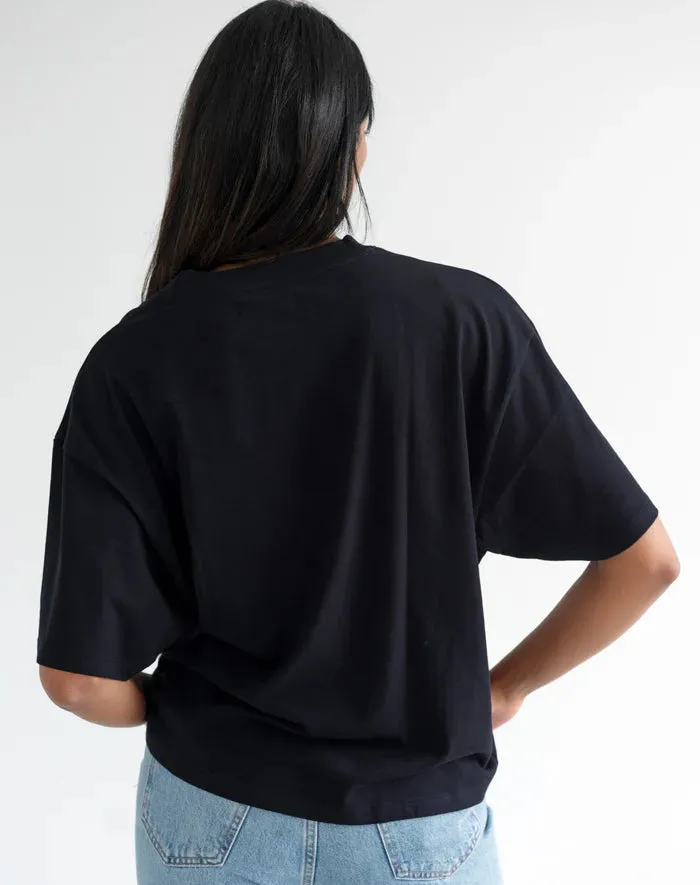 Boxy Tee-Brunette The Label sold by Uforia Muse product image thumbnail 3
