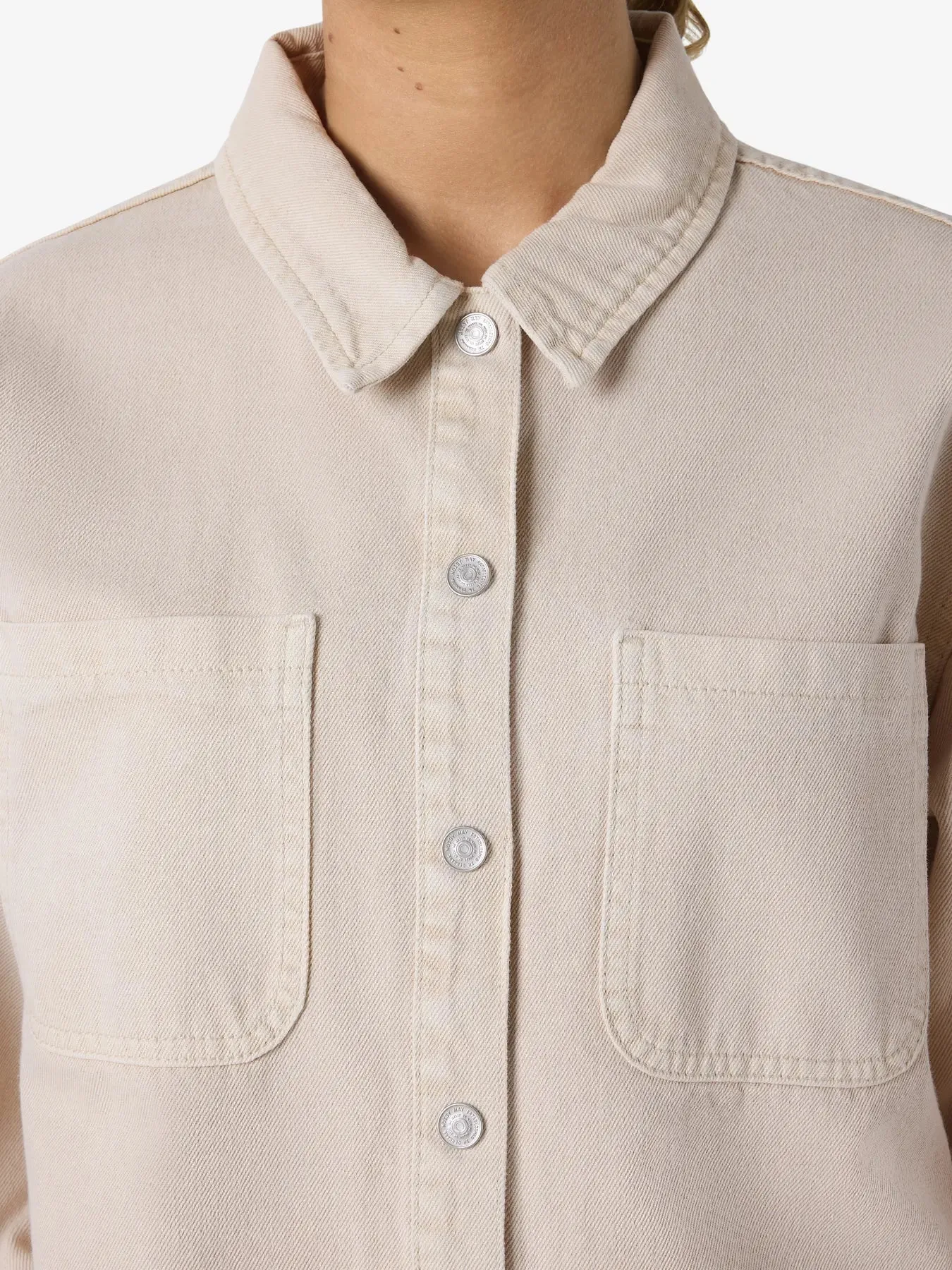 Alva Denim Shacket-Stone-Noisy May sold by Uforia Muse product image thumbnail 5