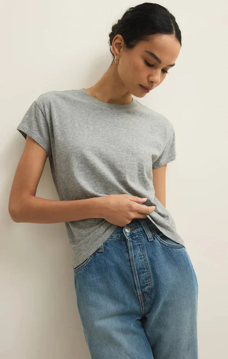 Modern Slub Tee-Grey-Z Supply sold by Uforia Muse