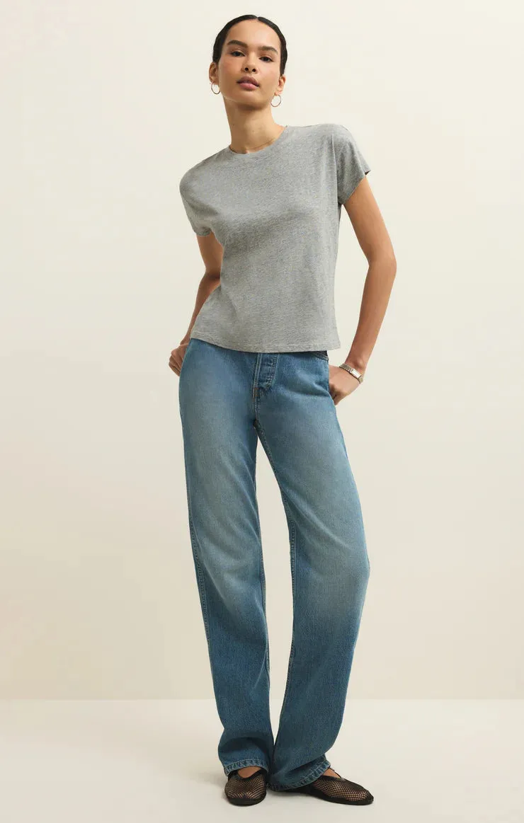 Modern Slub Tee-Grey-Z Supply sold by Uforia Muse product image thumbnail 4