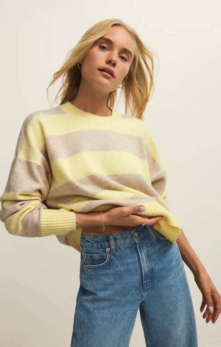Cirrus Stripe Sweater- Z Supply sold by Uforia Muse product image thumbnail 3