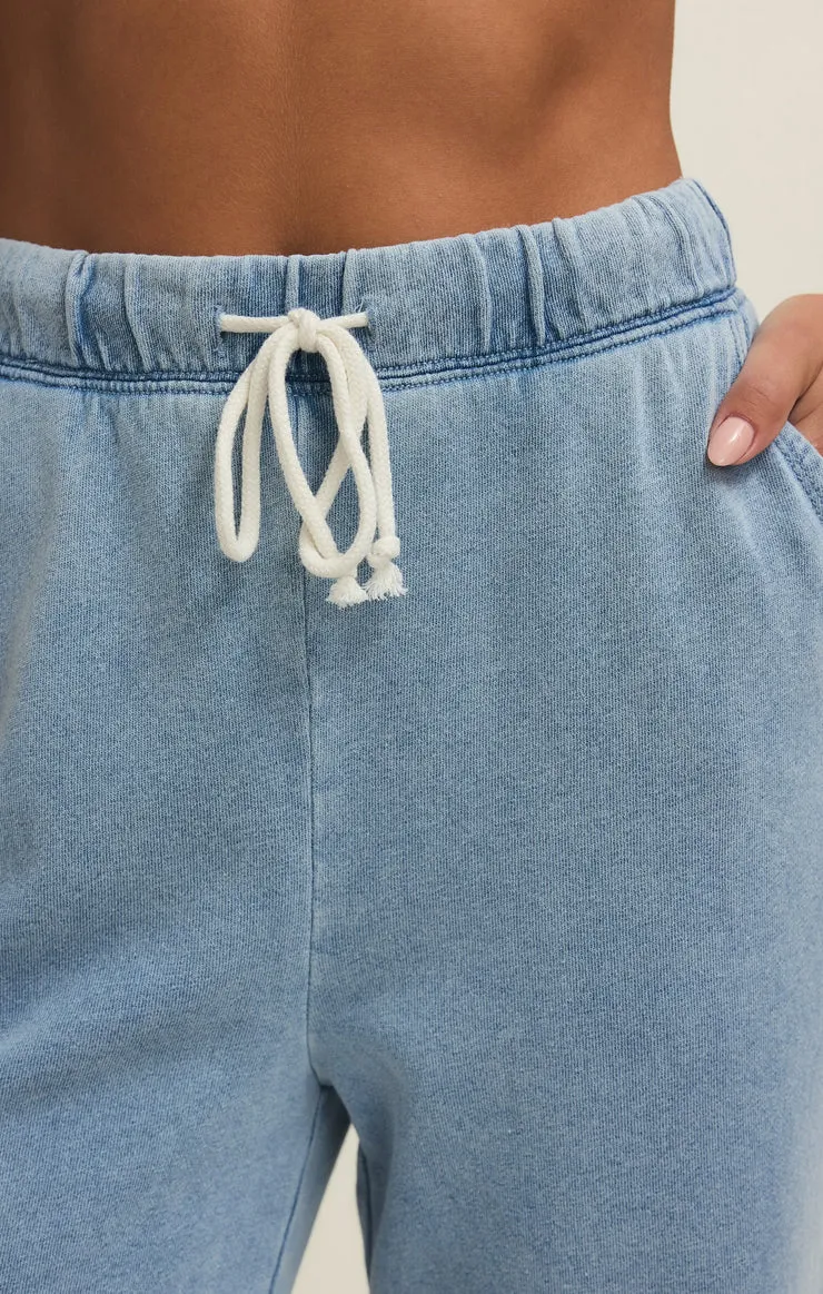 Hunter Knit Denim Pant-Z Supply sold by Uforia Muse product image thumbnail 4