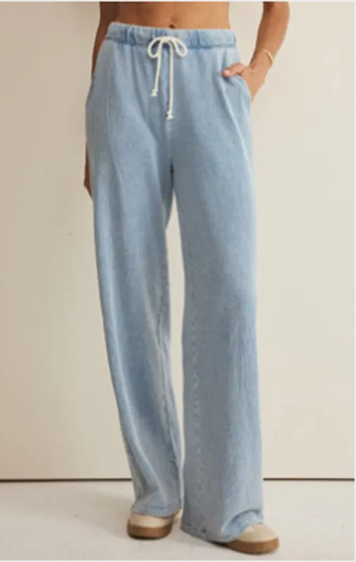 Hunter Knit Denim Pant-Z Supply sold by Uforia Muse