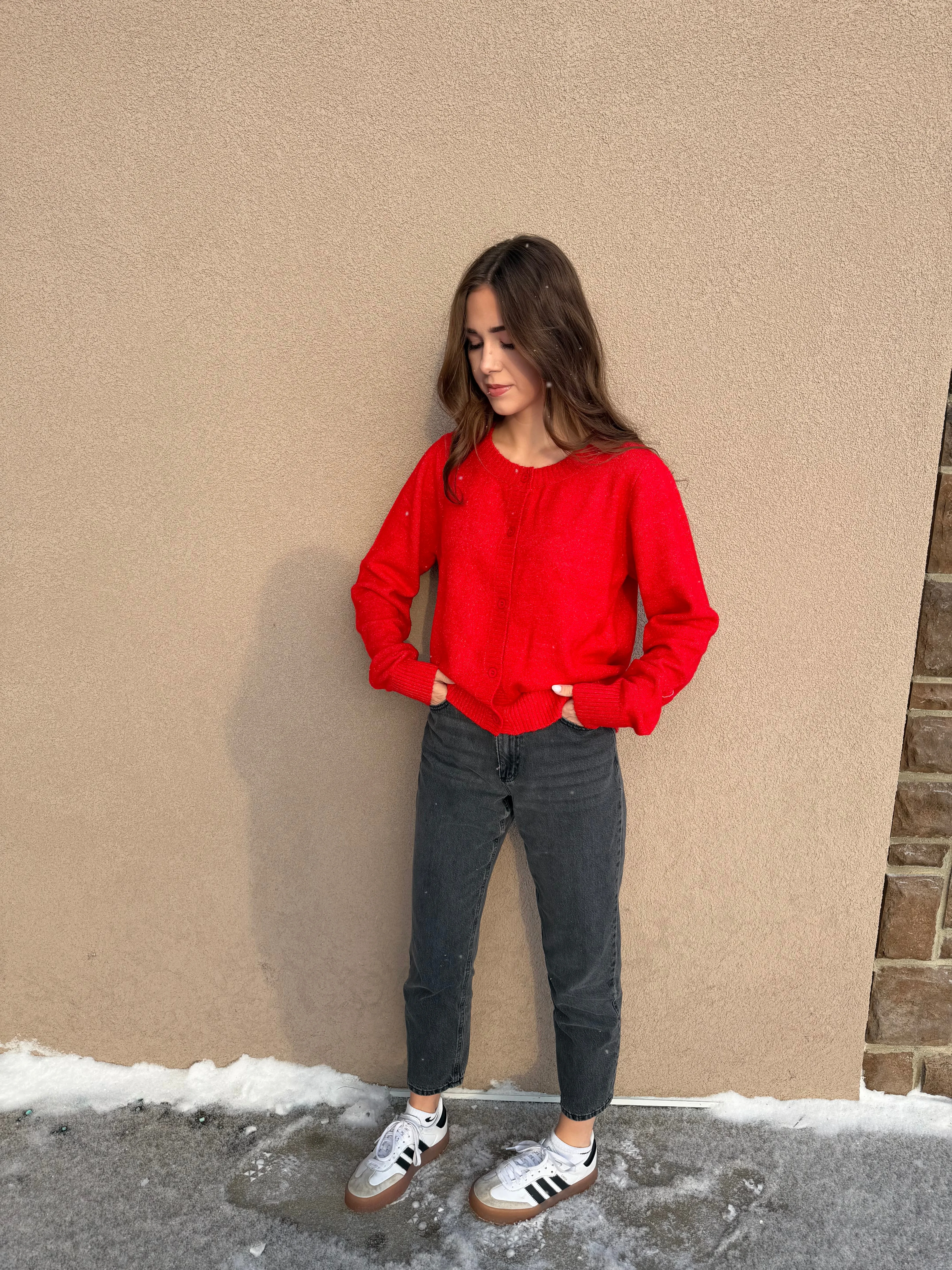 Scarlett Button Cardigan sold by Uforia Muse product image thumbnail 3