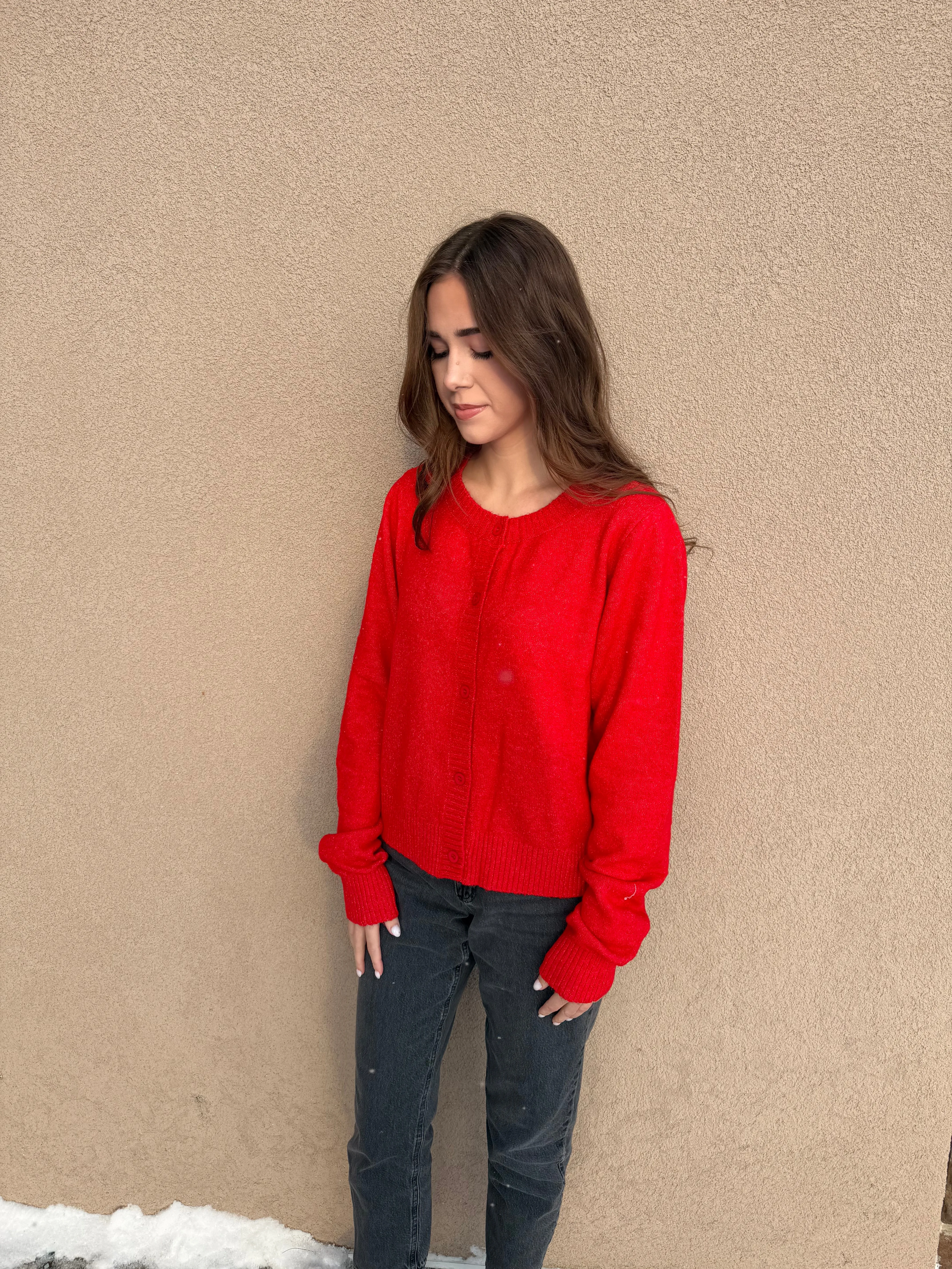 Scarlett Button Cardigan sold by Uforia Muse product image thumbnail 2