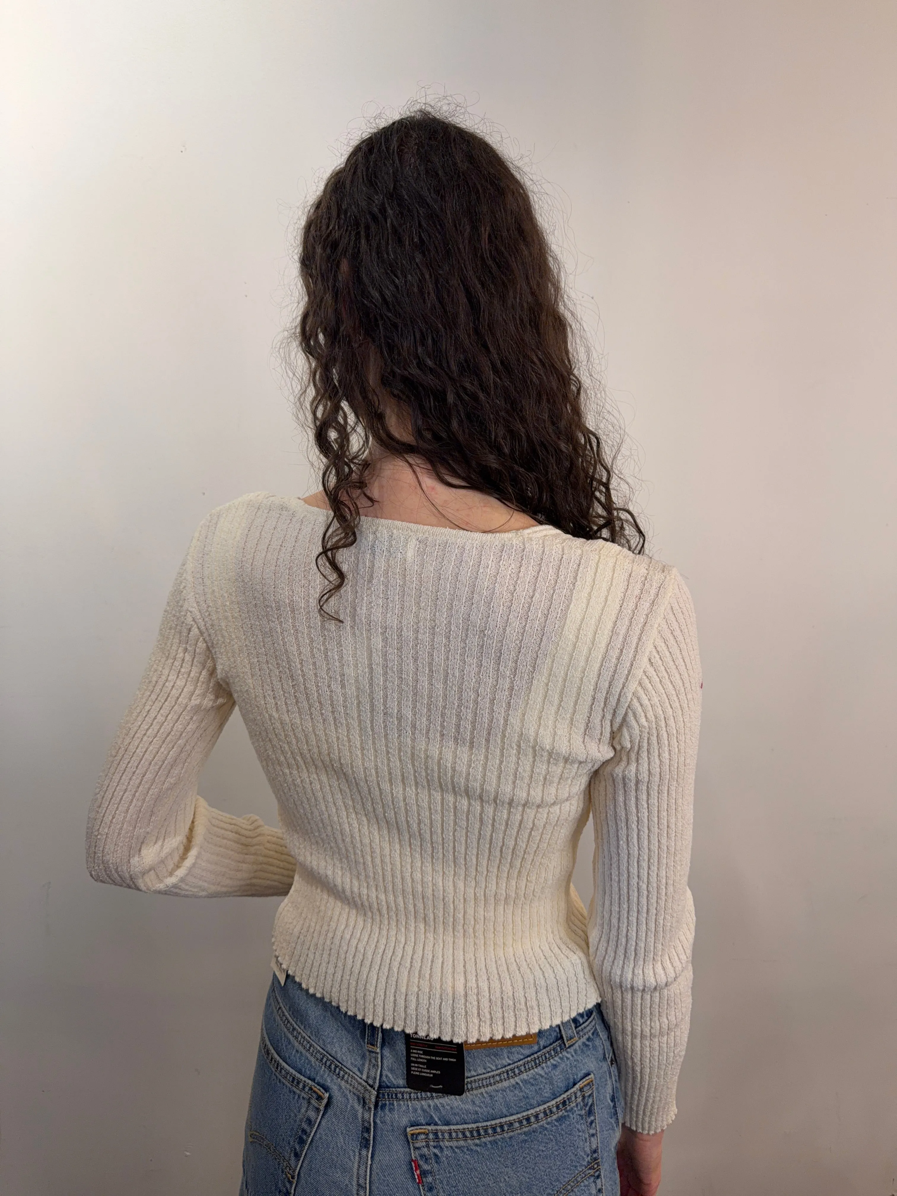 Thea Bow Cardigan sold by Uforia Muse product image thumbnail 3